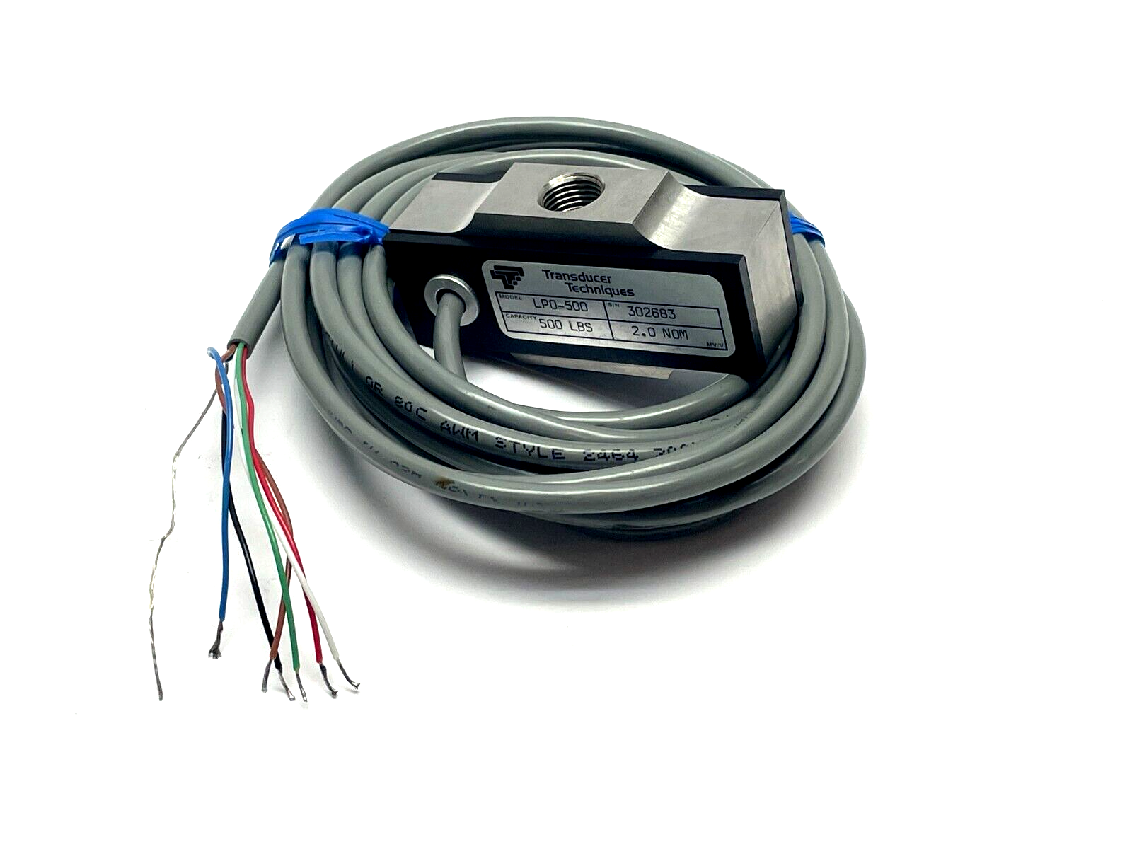 LP0-500 | Transducer Technique Ultra-Low Profile Load Cell - New – Open box - Maverick Industrial Sales