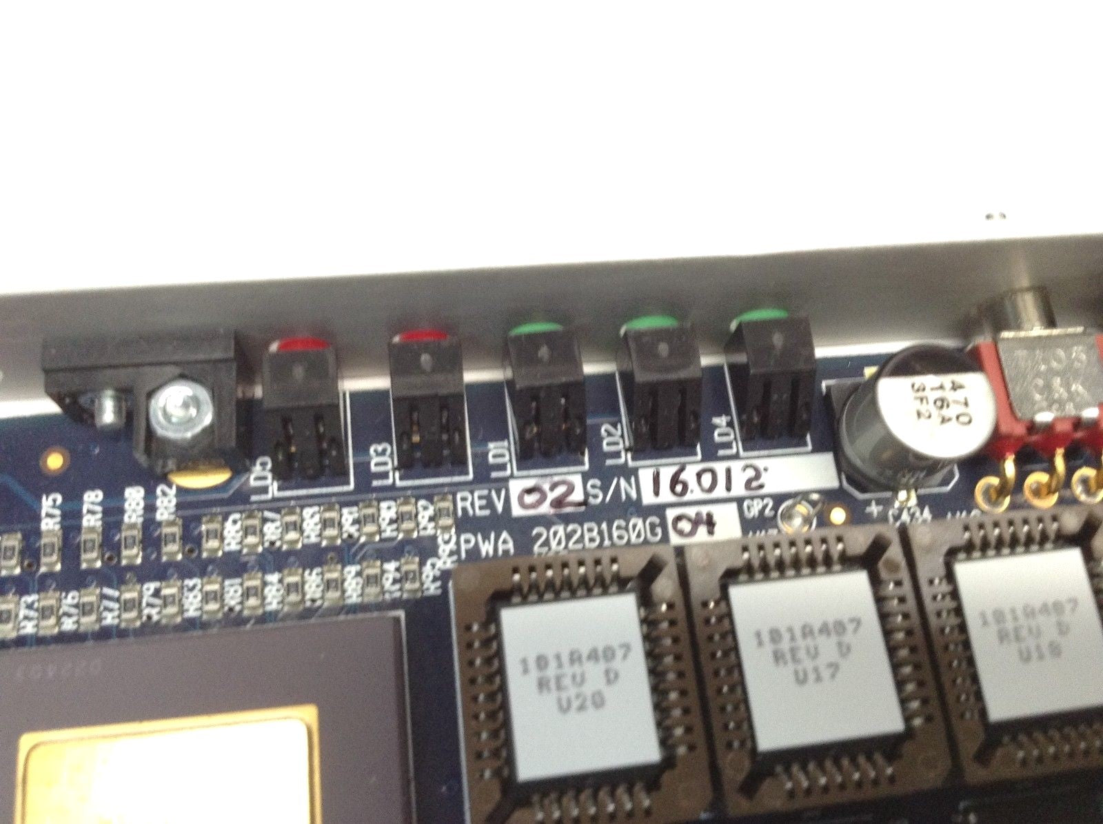 Caldon VL2 APU Board PWA 202B160G04 Rev. 02 / PWB 202B159H01 Rev A - New – Open box - Maverick Industrial Sales