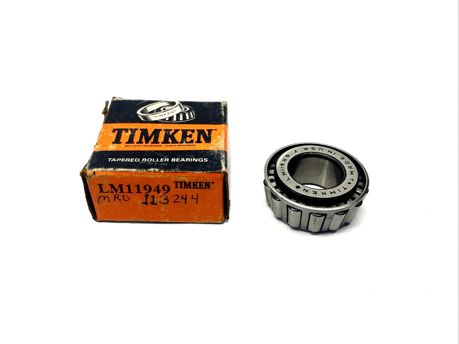 LM11949 | Timken Tapered Roller Bearing 3/4" Bore 1.7810" Cup O.D. 0.610" Wide 4PK - New – Open box - Maverick Industrial Sales