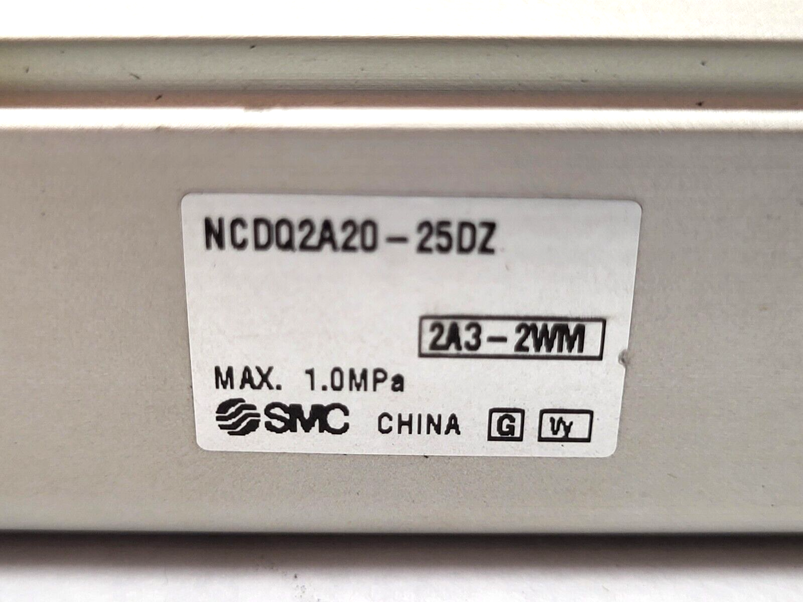 SMC NCDQ2A20-25DZ Pneumatic Cylinder - Maverick Industrial Sales