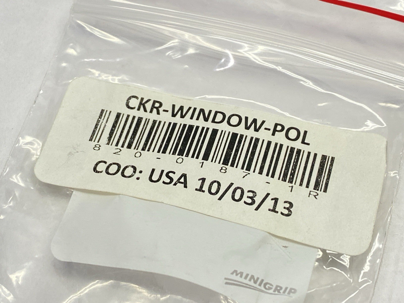 CKR-WINDOW-POL | Cognex Polarizing Window - New – Open Box - Maverick Industrial Sales