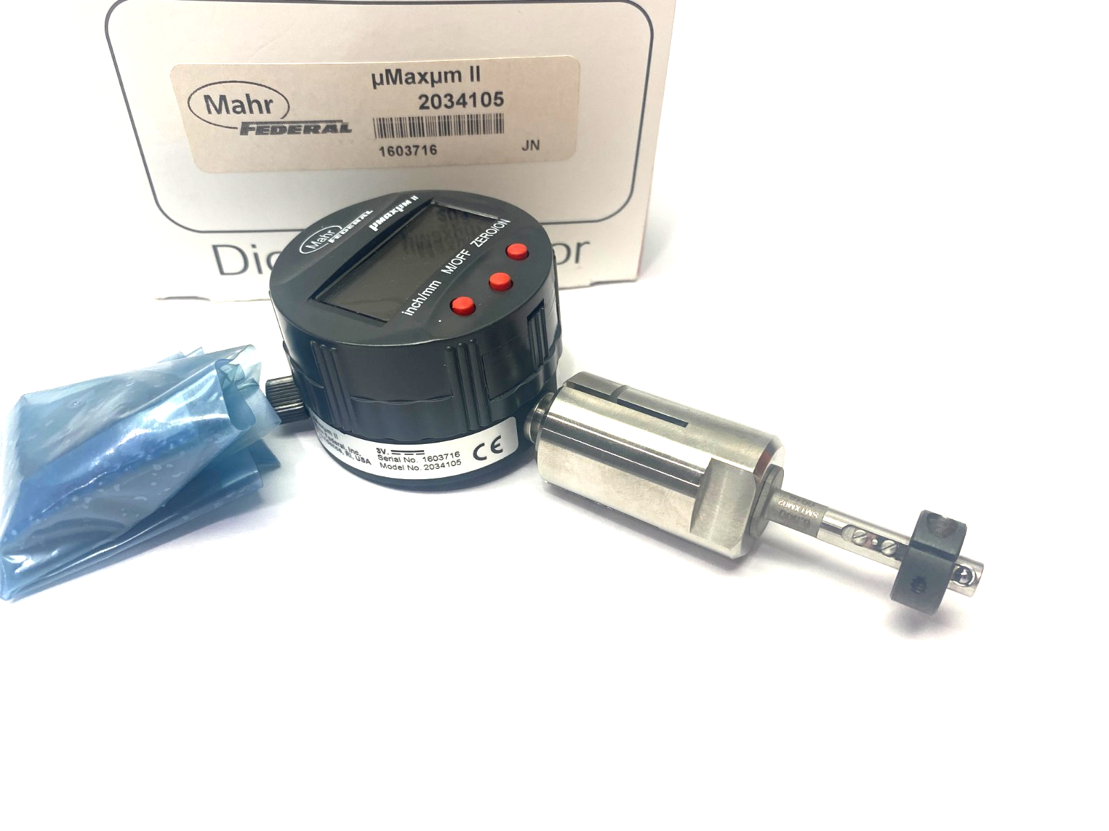 Mahr Federal 2304105 µmaxµm II Digital Indicator - Maverick Industrial Sales