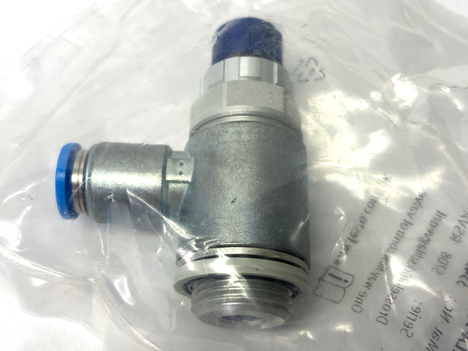Festo GRLA-3/8-QS-8-RS-D One-Way Flow Control Valve 534342 - Maverick Industrial Sales