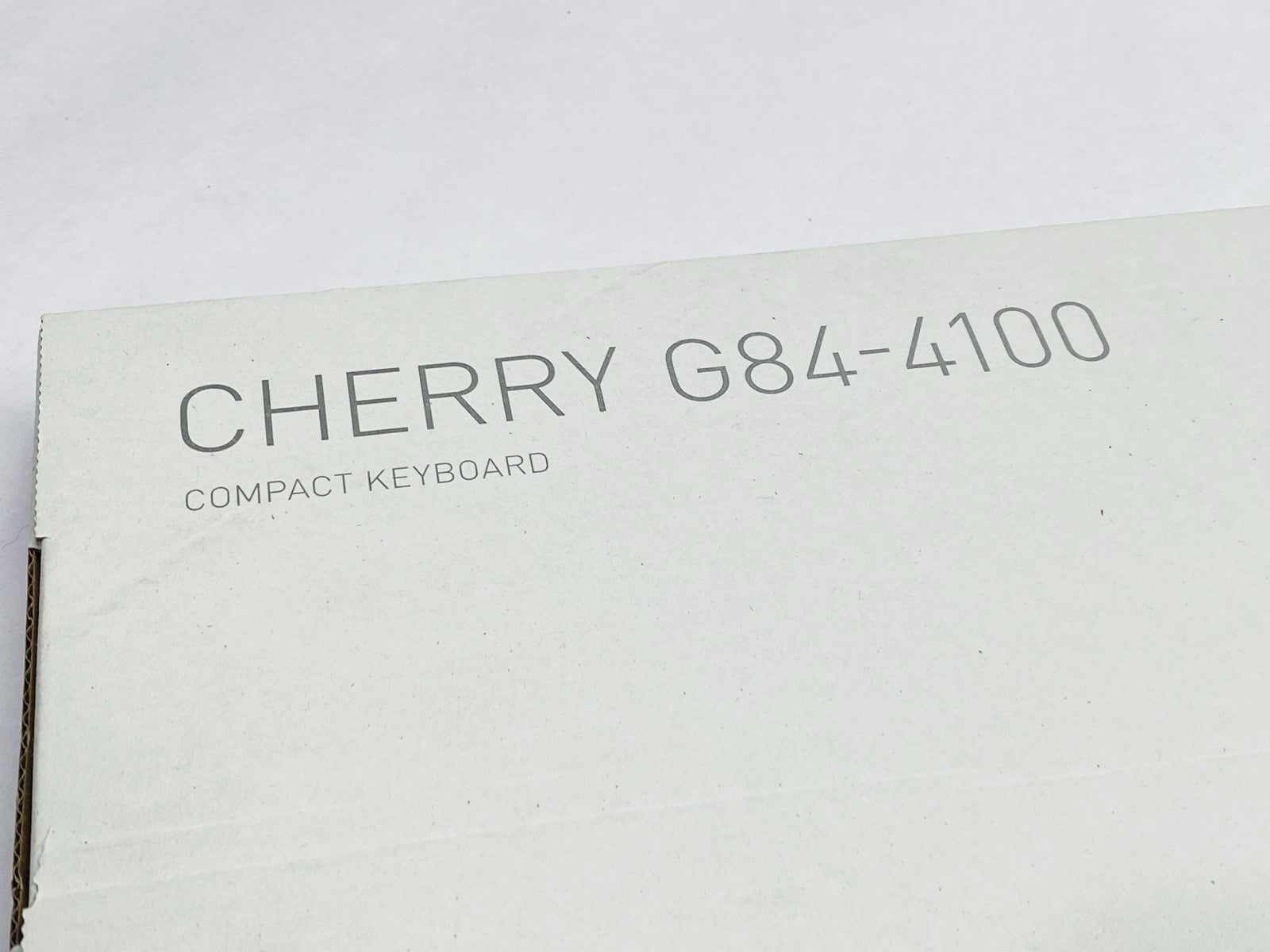 Cherry G84-4100 Compact Keyboard Black USB - Maverick Industrial Sales