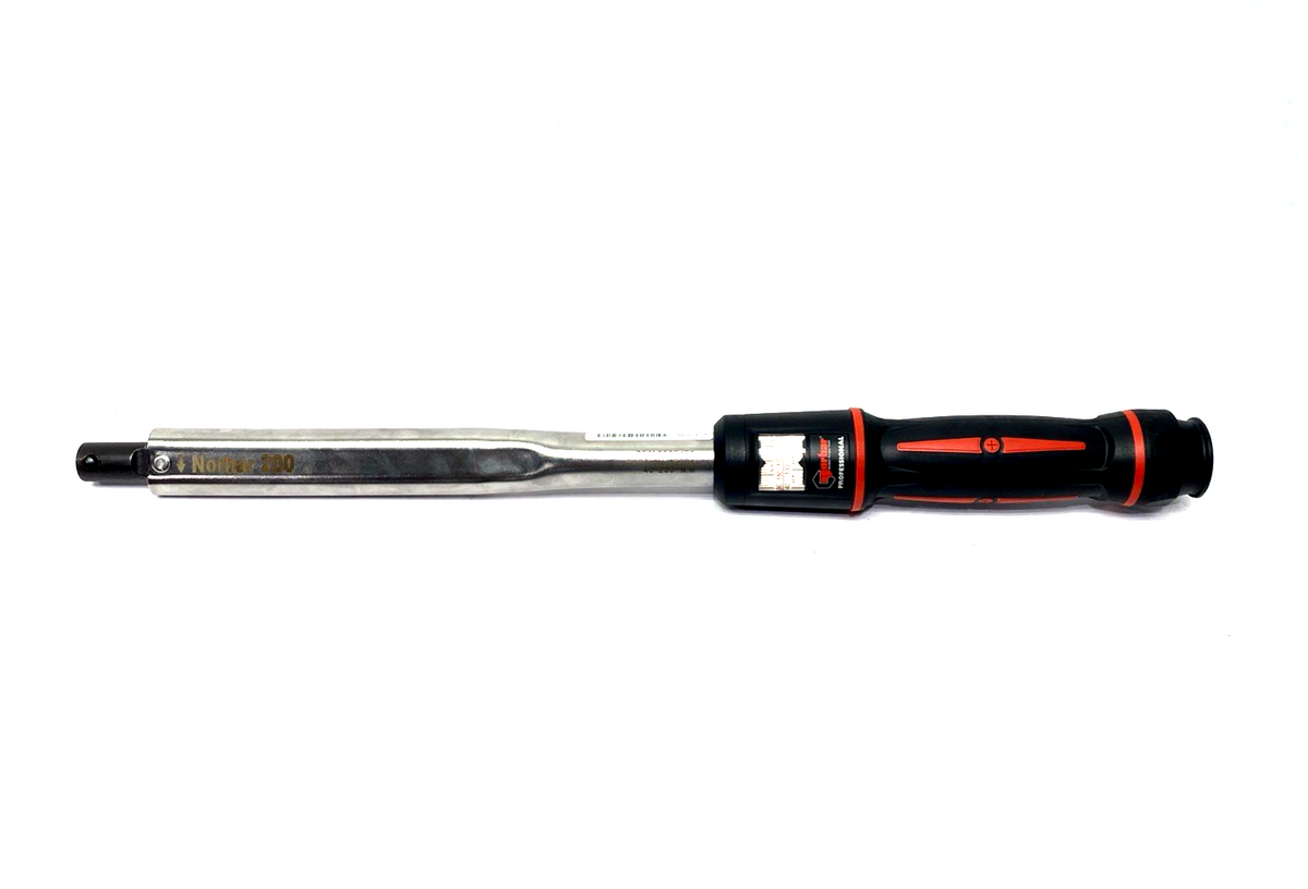 Norbar 15064 Model 200 Professional 40-200Nm 16mm Changeable Head Torque Wrench - Maverick Industrial Sales