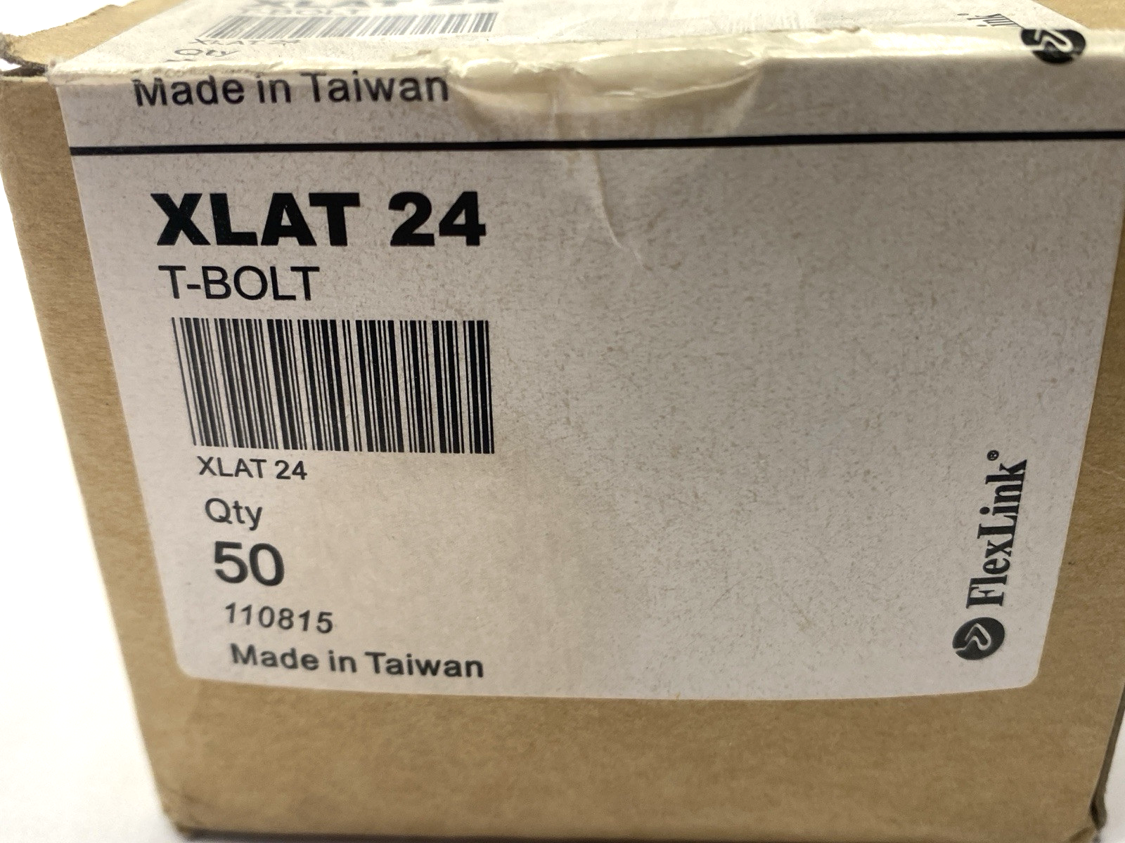 Flexlink XLAT 24 T-Bolt LOT OF 50 - Maverick Industrial Sales