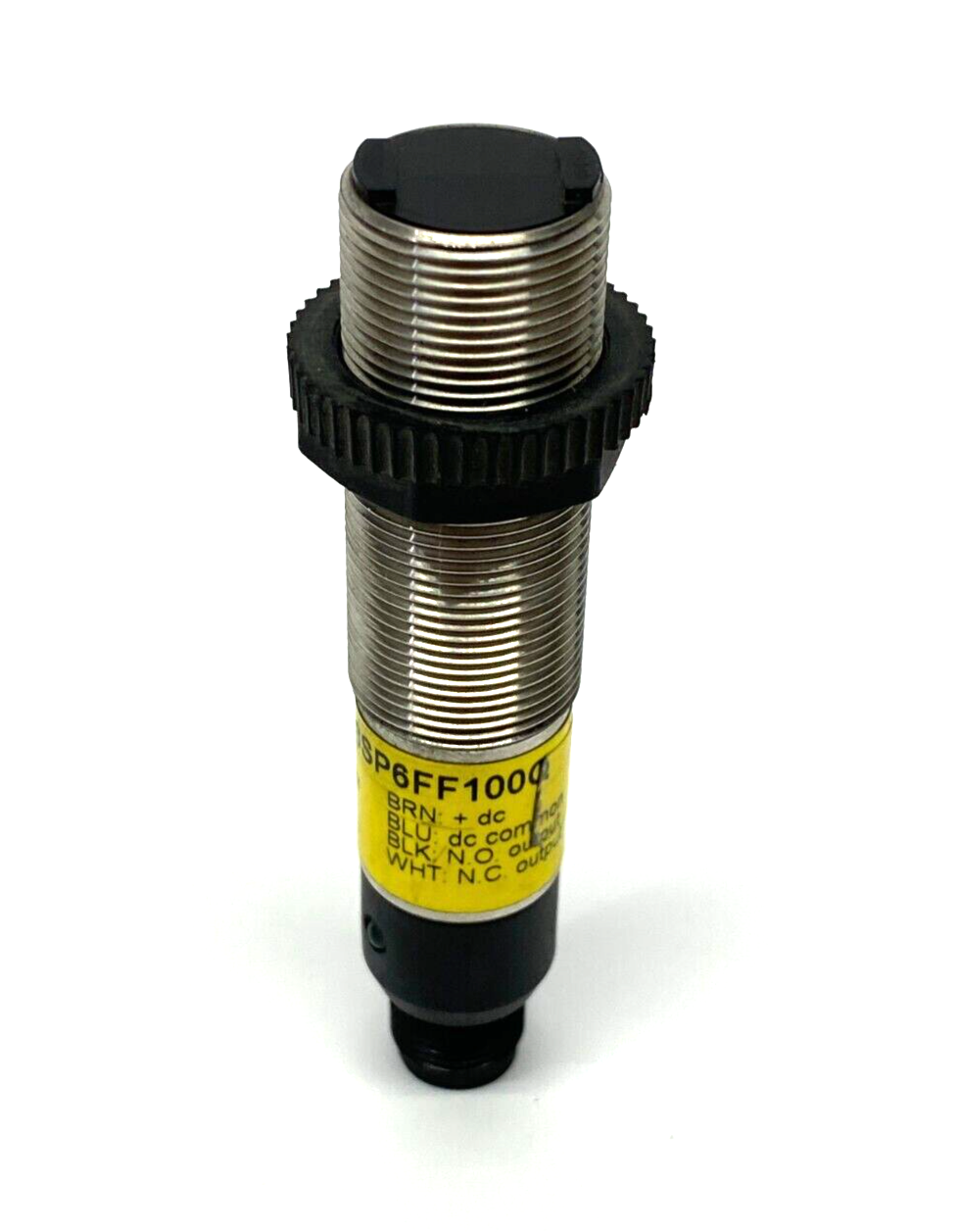 Banner M18SP6FF100Q EZ-BEAM Fixed Field Infrared LED Sensor 100mm Range 48675 - Maverick Industrial Sales