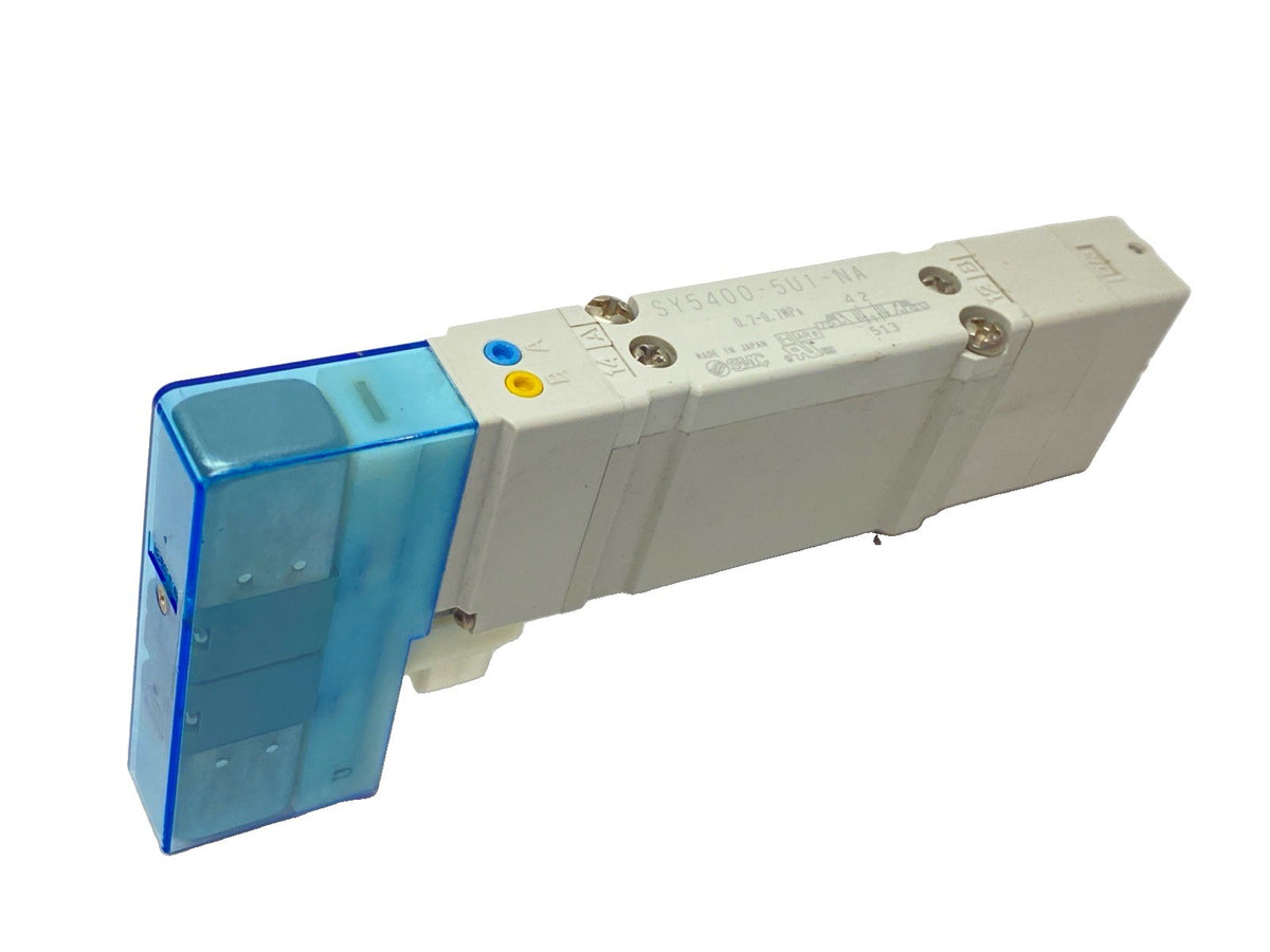 SY5400-5U1-NA | SMC Pneumatic Solenoid Valve 5-Port - Used - Maverick Industrial Sales