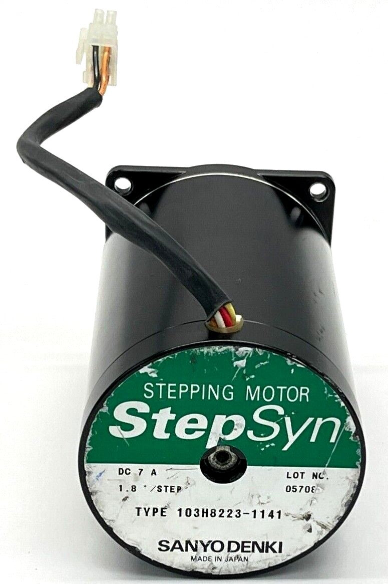 Sanyo Denki 103H8223-1141 StepSyn DC Stepper Motor 1.8 Degree/Step 7A - Maverick Industrial Sales