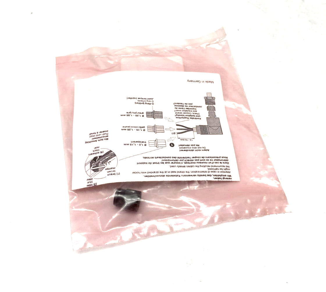 FIC-M8M3A,58904 | Banner FIC-M8M3A Field Wireable Connector Right Angle Male 3-Pin 58904 - New - Maverick Industrial Sales