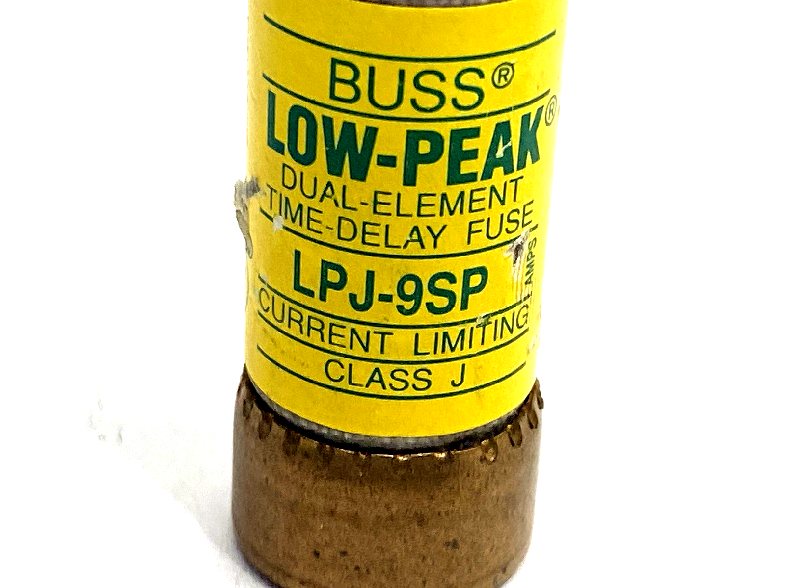 Bussmann LPJ-9SP Class J Time-Delay Dual-Element Fuse 9A 600VAC LOT OF 2 - Maverick Industrial Sales