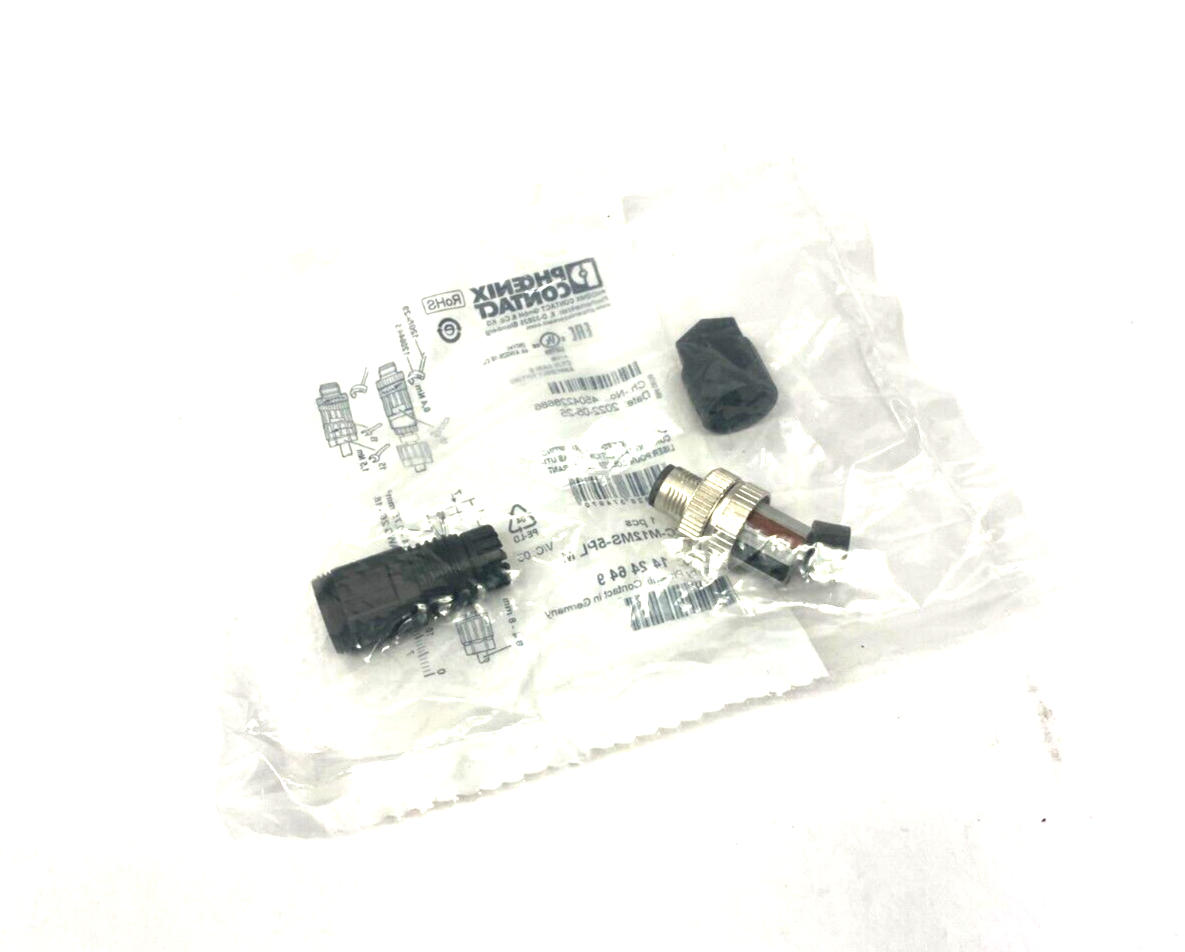 Phoenix Contact SACC-M12MS-5PL M Field Wireable Connector 5-Position 1424649 - Maverick Industrial Sales