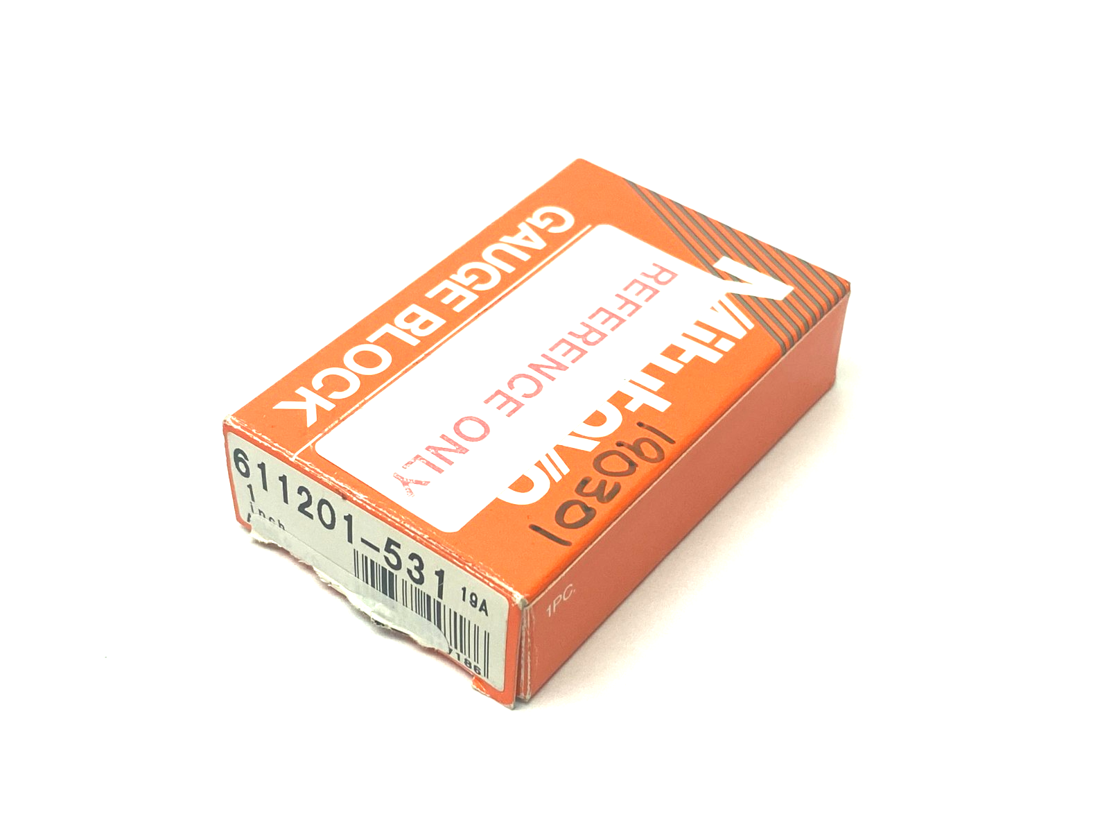 Mitutoyo 611201-531 Rectangular Gage Block 1 inch ASME0/D - Maverick Industrial Sales