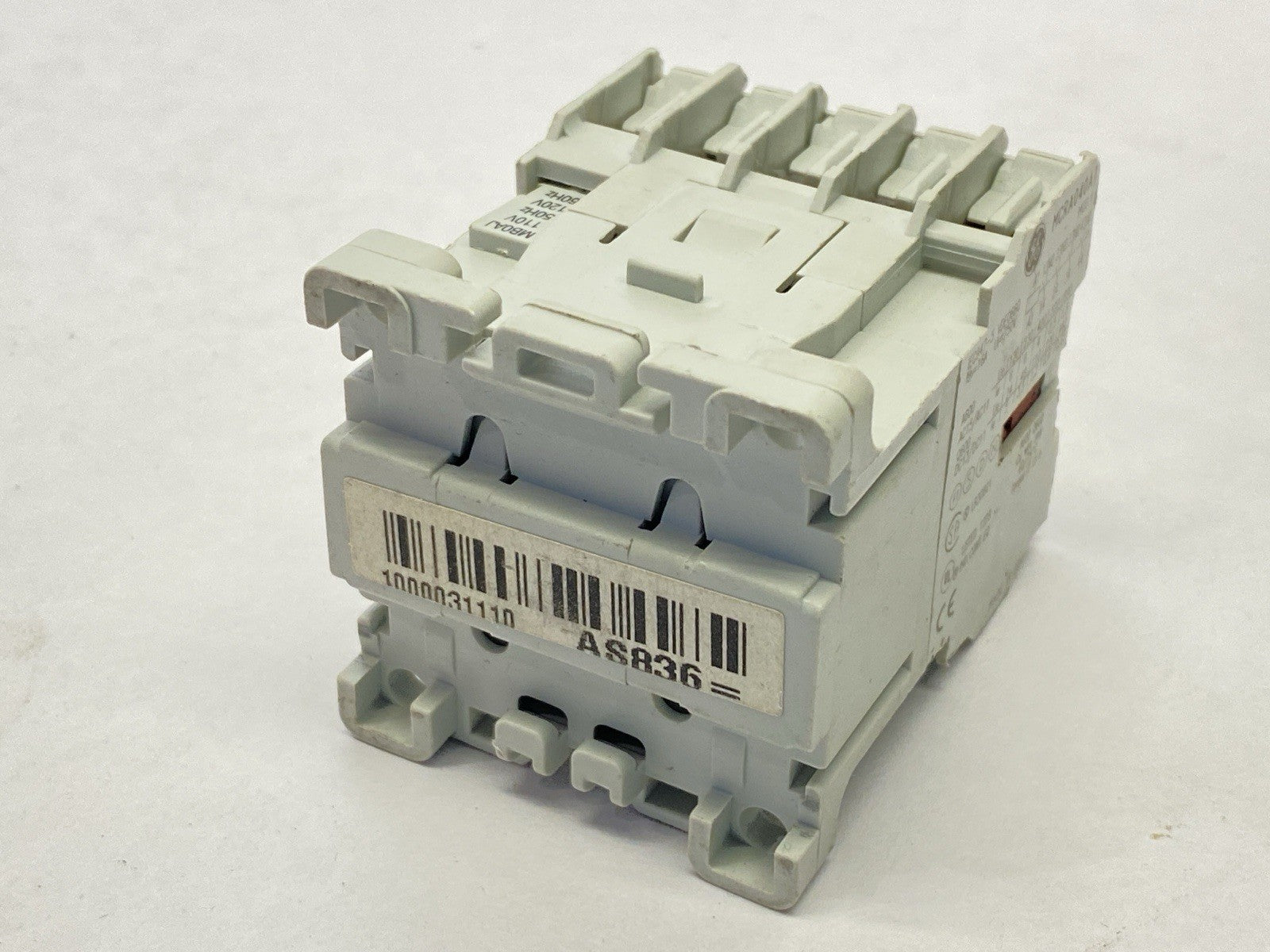 General Electric MCRA40E Auxiliary Mini Control Relay 110/120V MBOAJ Coil - Maverick Industrial Sales