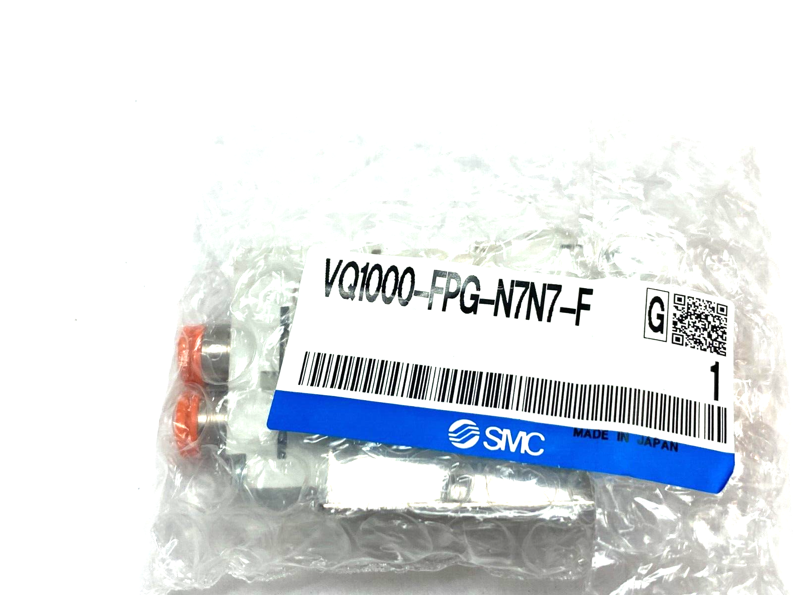 VQ1000-FPG-N7N7-F | SMC Perfect Check Block Valve 10.5mm Manifold Pitch - New - Maverick Industrial Sales
