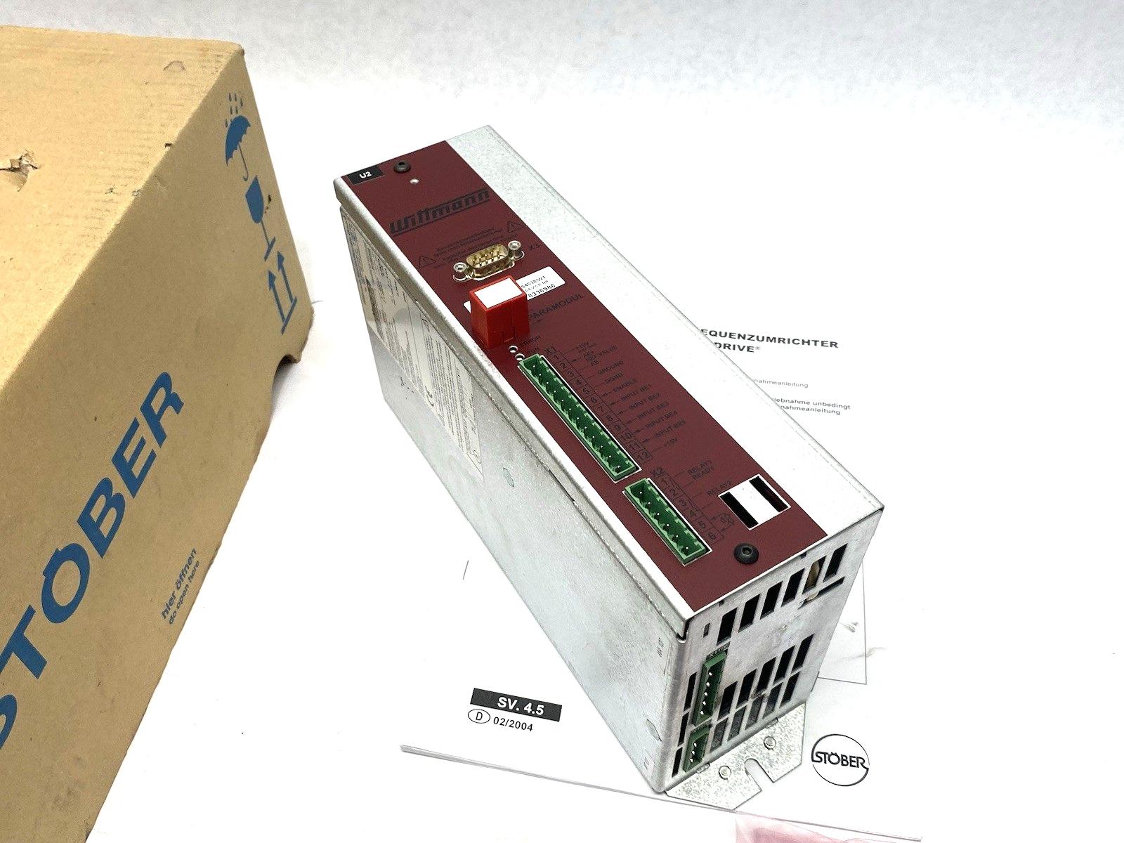 FAS4038/W1 | Wittmann Servo Drive Controller Module - New – Open box - Maverick Industrial Sales