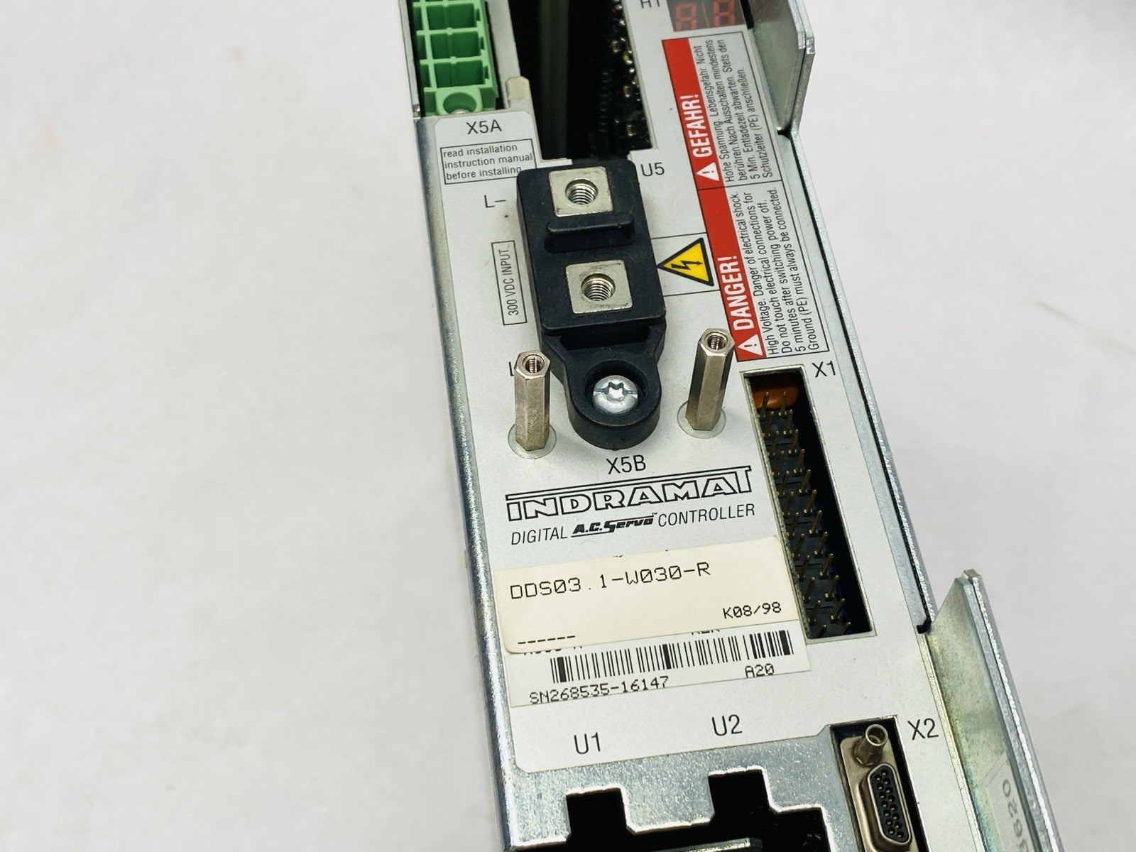 Indramat DDS03.1-W030-RS-01-03-FW Digital AC Servo Controller - Maverick Industrial Sales