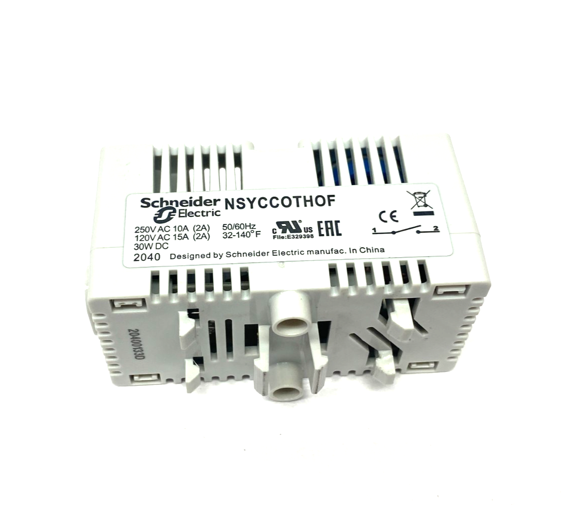 Schneider Electric NSYCCOTHOF ClimaSys CC - Simple Thermostat 250V - Used - Maverick Industrial Sales