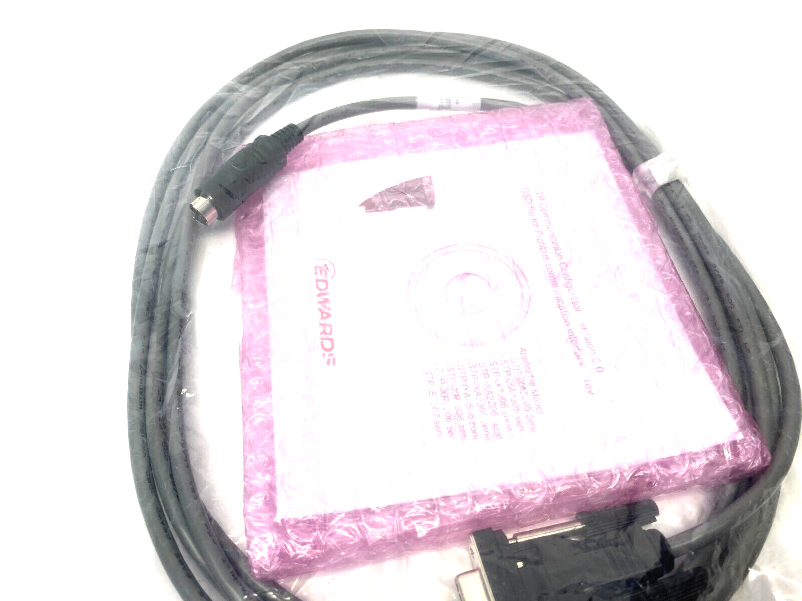 Edwards P049Y-C101 Cable Assembly 3m Length P049C - Maverick Industrial Sales