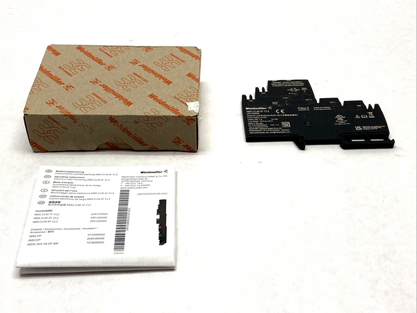 Weidmuller 2491280000 Electronic Overload Relay AMG ELM-2F CL2 - Maverick Industrial Sales