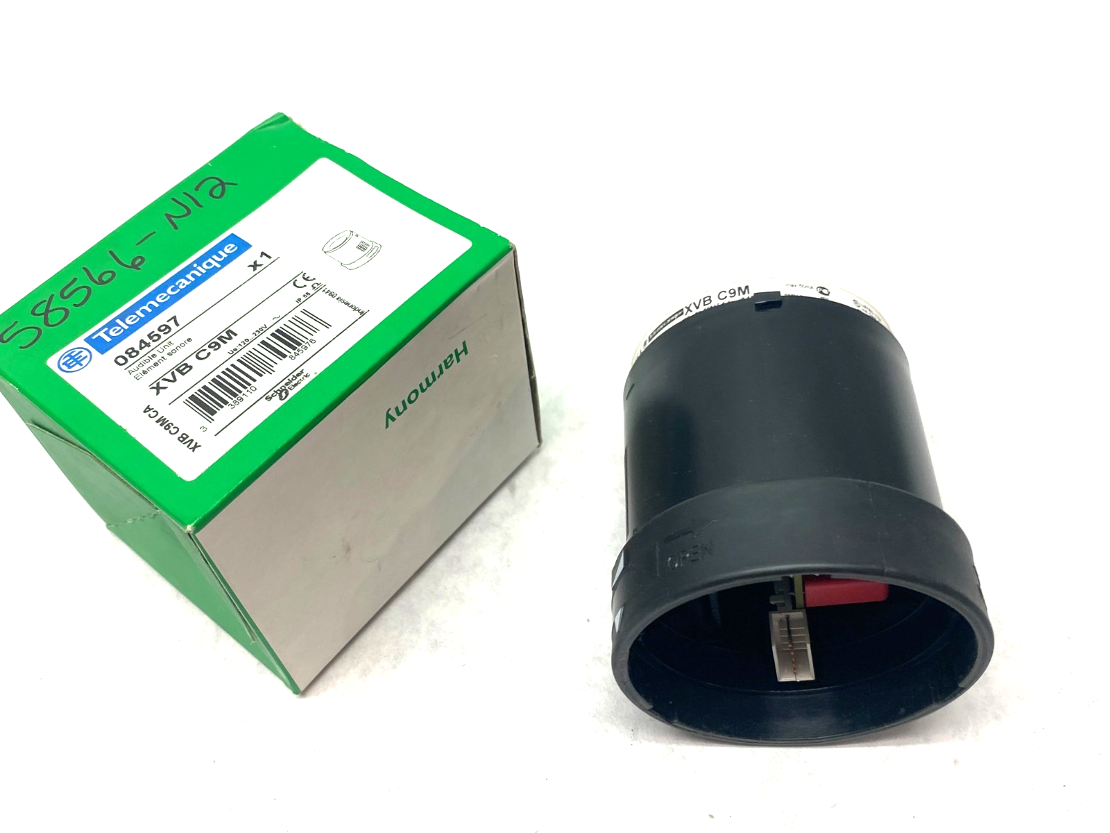 Schneider Electric XVB C9M Harmony Audible Alarm Unit 70mm 70-90dB 084597 - Maverick Industrial Sales