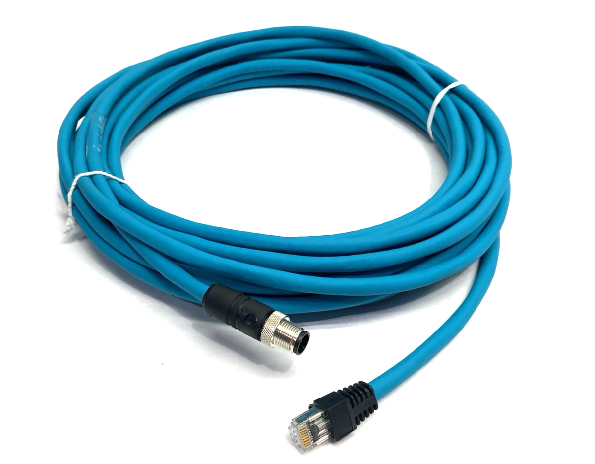 0985 YM57530 103/10M | Lumberg Automation Double Ended Ethernet Cable 900004151 - New – Open box - Maverick Industrial Sales