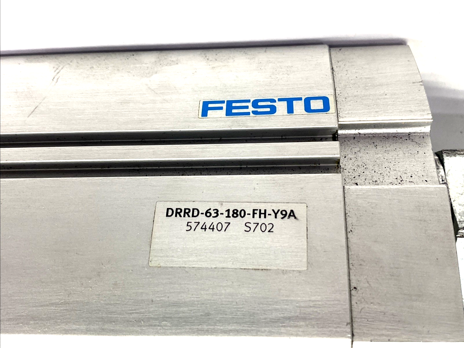 Festo DRRD-63-180-FH-Y9A Semi-Rotary Drive 63mm Size 180 Deg. Rotation 574407 - Used - Maverick Industrial Sales