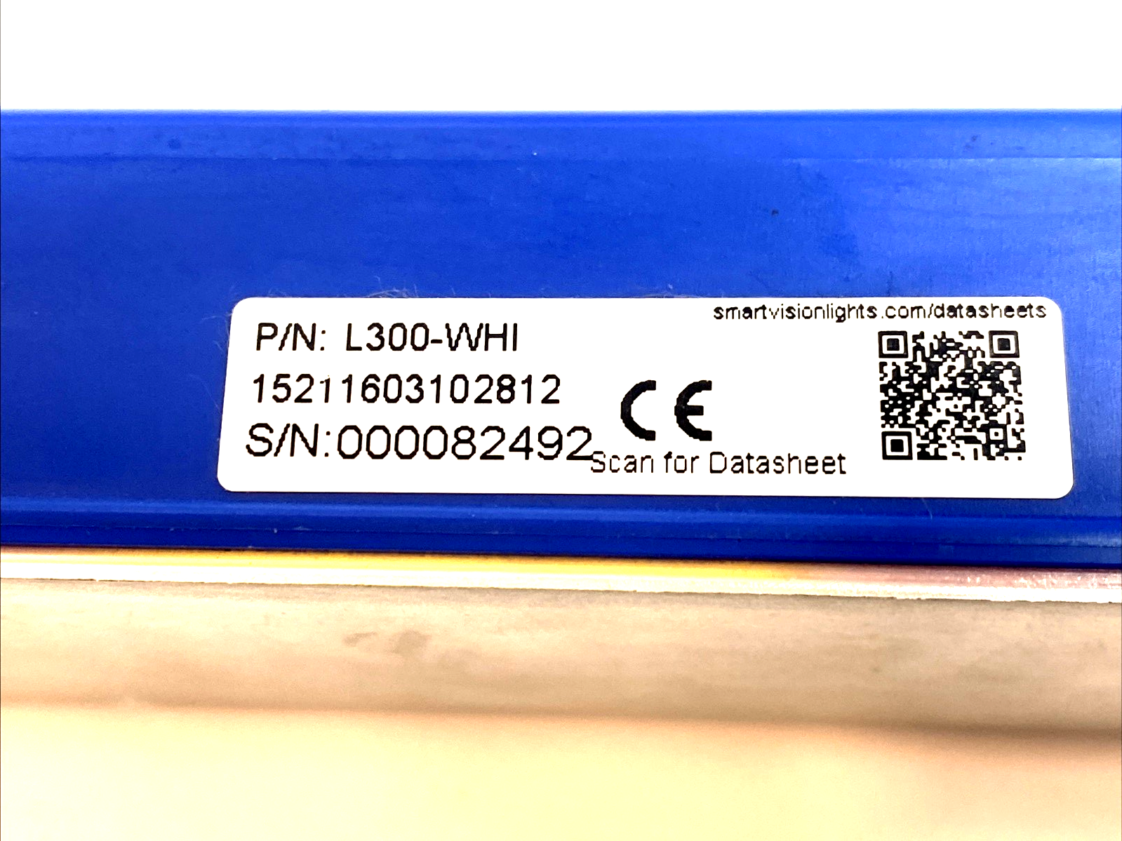 Smart Vision Lights L300-WHI White Linear LED Bar Light 24VDC 300mm - Maverick Industrial Sales