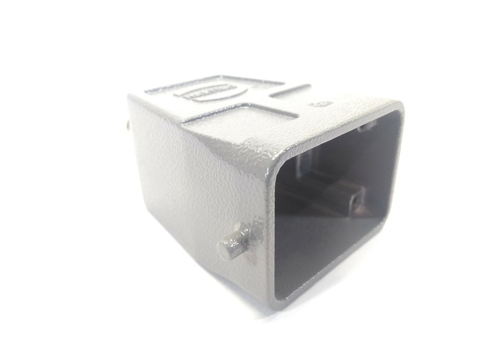 09300060442 YYC | Harting Han 6B-HTE-Pg21 Connector Hood - New – Open box - Maverick Industrial Sales