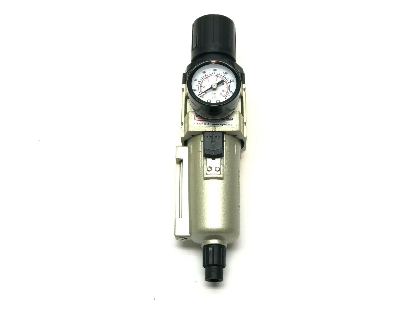 Clippard Minimatic MMFRS-3Q-M Stacking Filter-Regulator w/ Metal Bowl - Maverick Industrial Sales