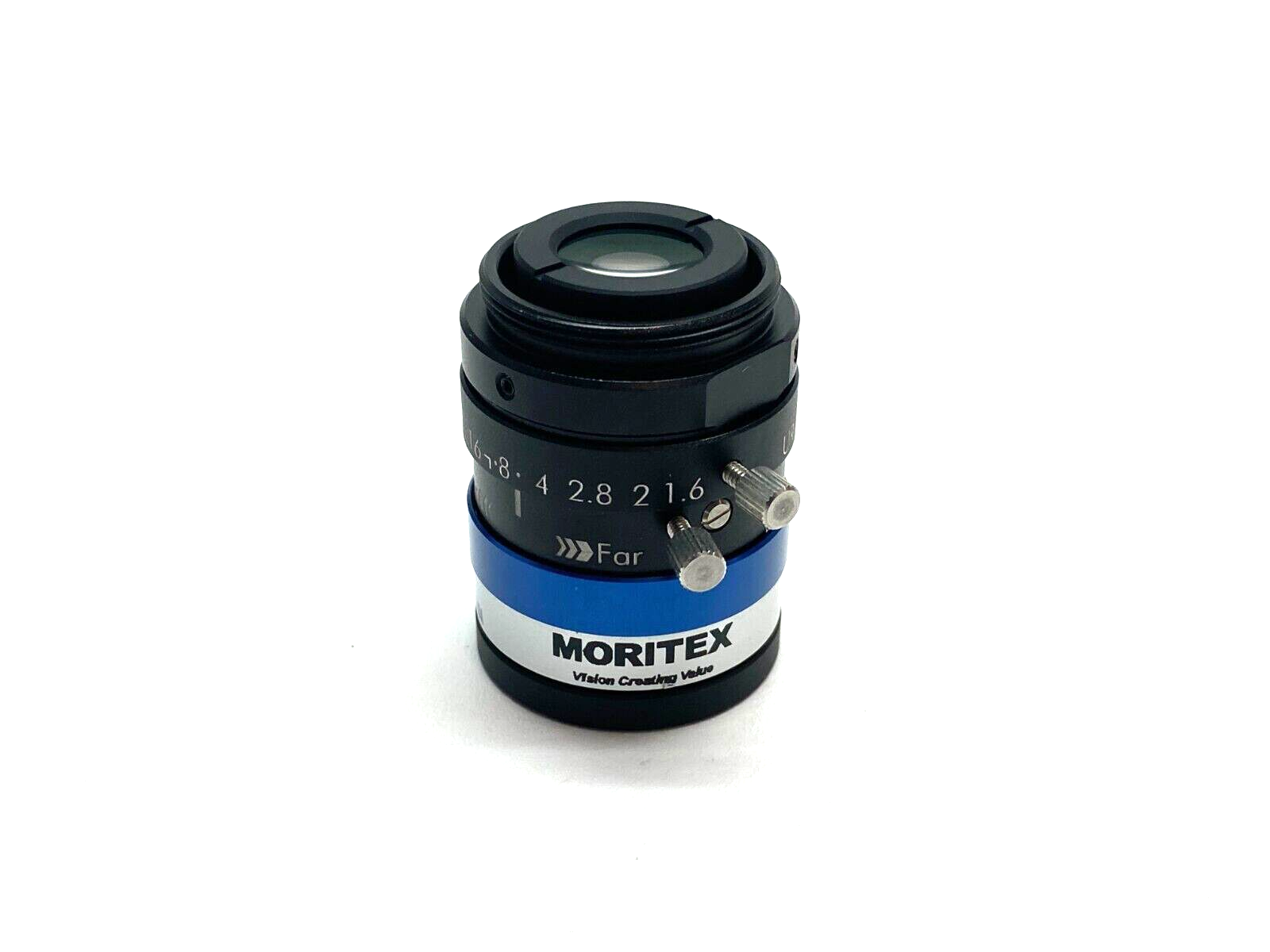 Moritex ML-M2516UR Camera Lens Manual Focus, 25 mm, 2/3", C-Mount - Maverick Industrial Sales