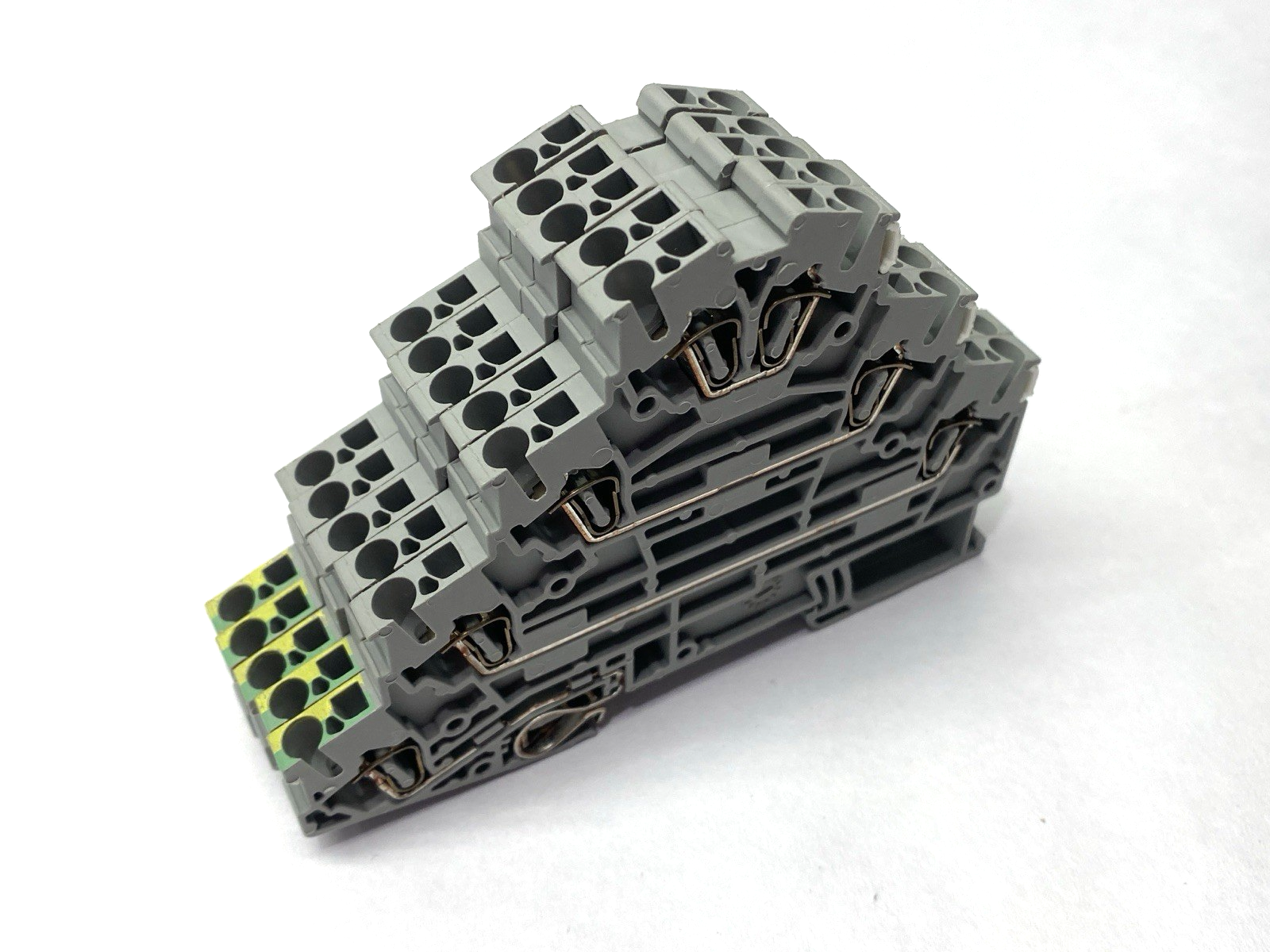 3036055 | Phoenix Contact ST 2,5-PE/3L Four-Level Motor Terminal Block LOT OF 5 - Used - Maverick Industrial Sales