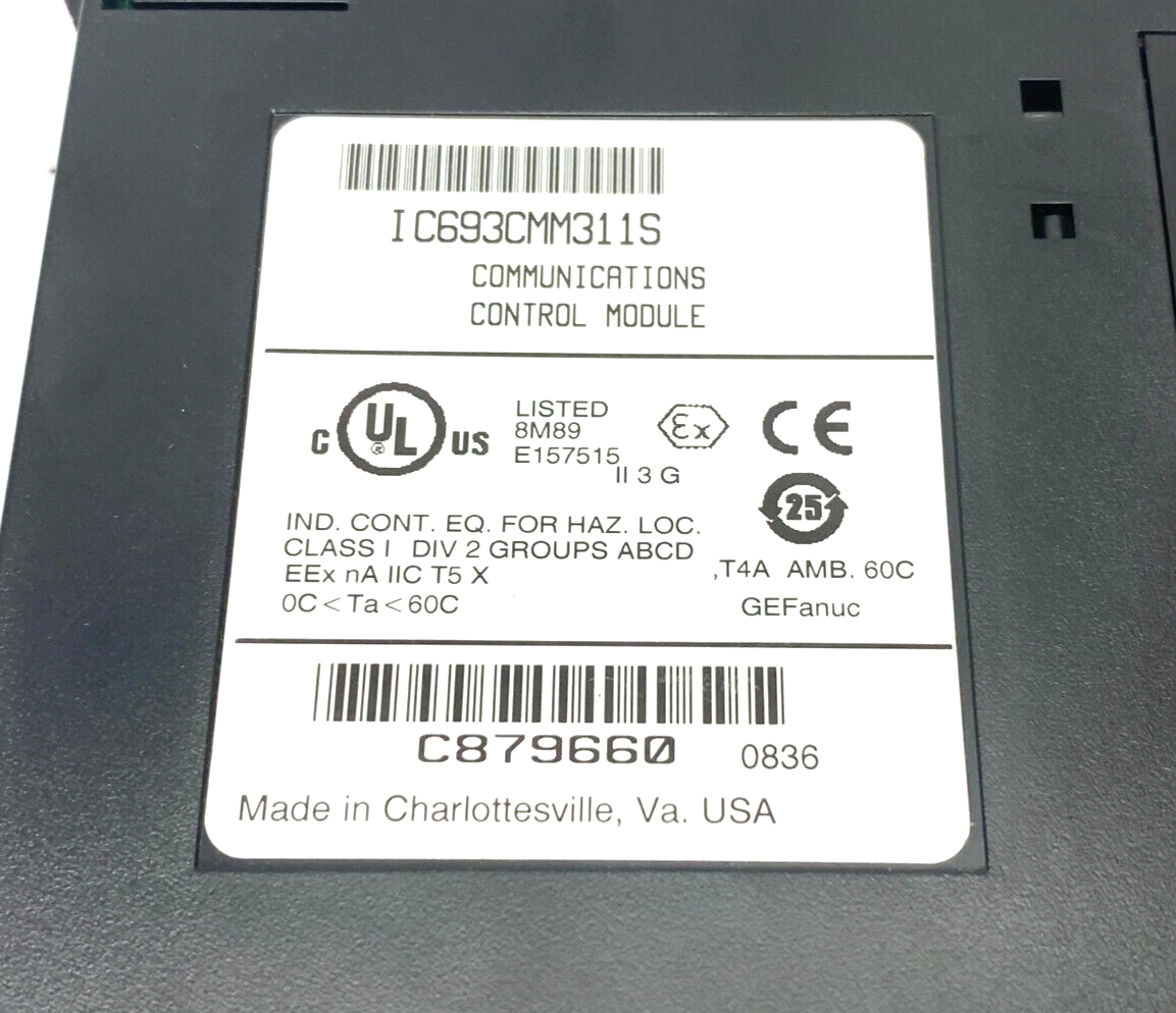 IC693CMM311S | GE Fanuc Communications Control Module - Used - Maverick Industrial Sales