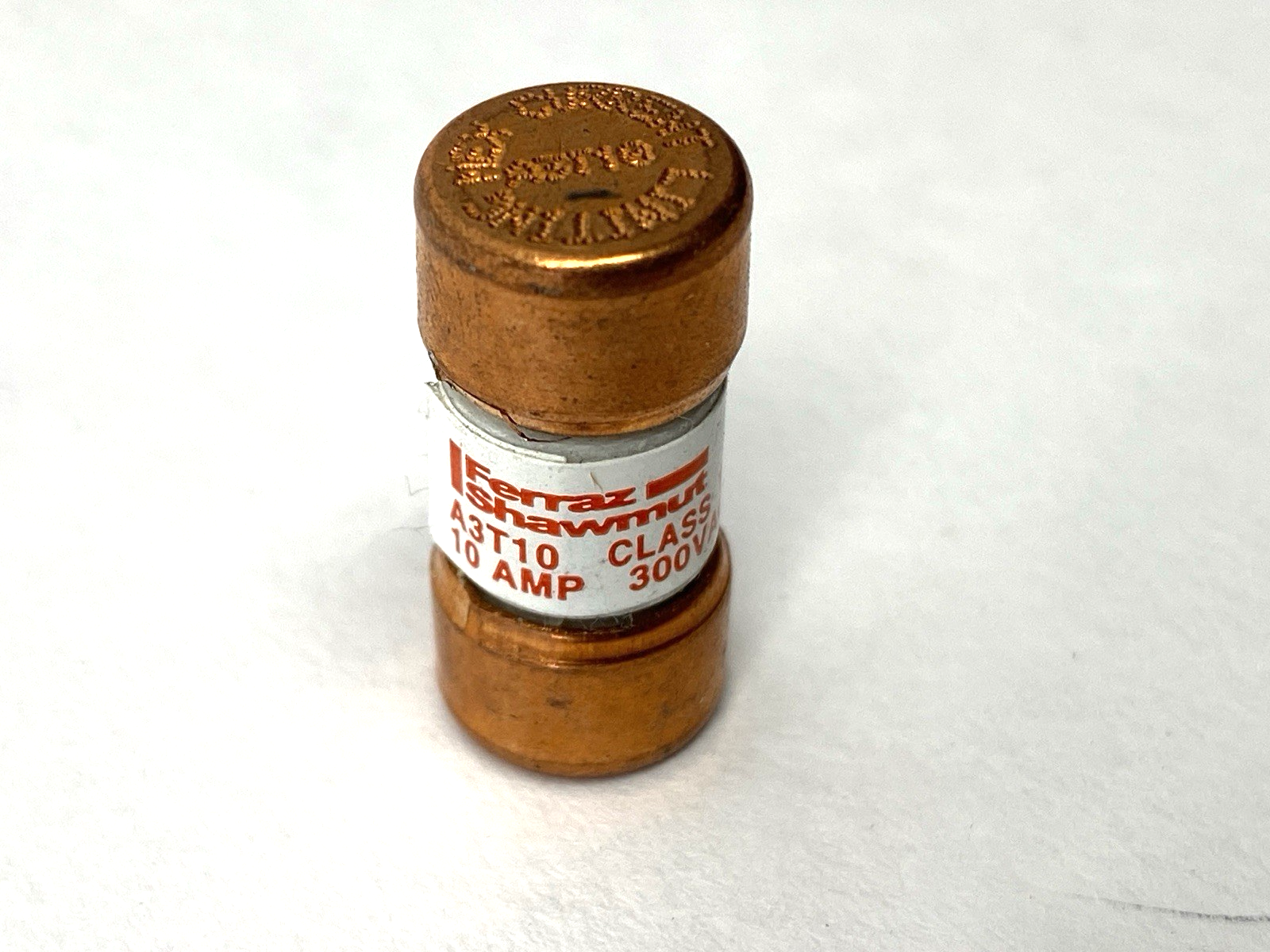 Ferraz Shawmut A3T10 Fast Acting Fuse 300VAC 10A LOT OF 5 - Maverick Industrial Sales