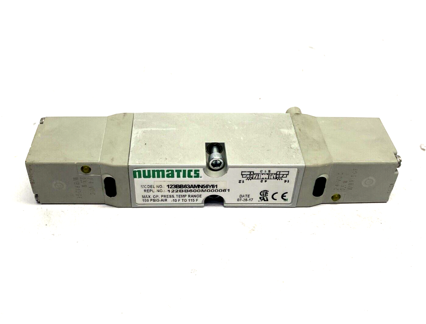 Numatics 123BB63AMN56Y61 Solenoid Valve - Maverick Industrial Sales