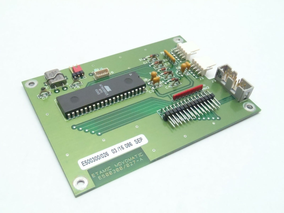 Etamic Movomatic E500300/027-A Display Card E500300/26 Operator Panel CMZ 200 - Maverick Industrial Sales