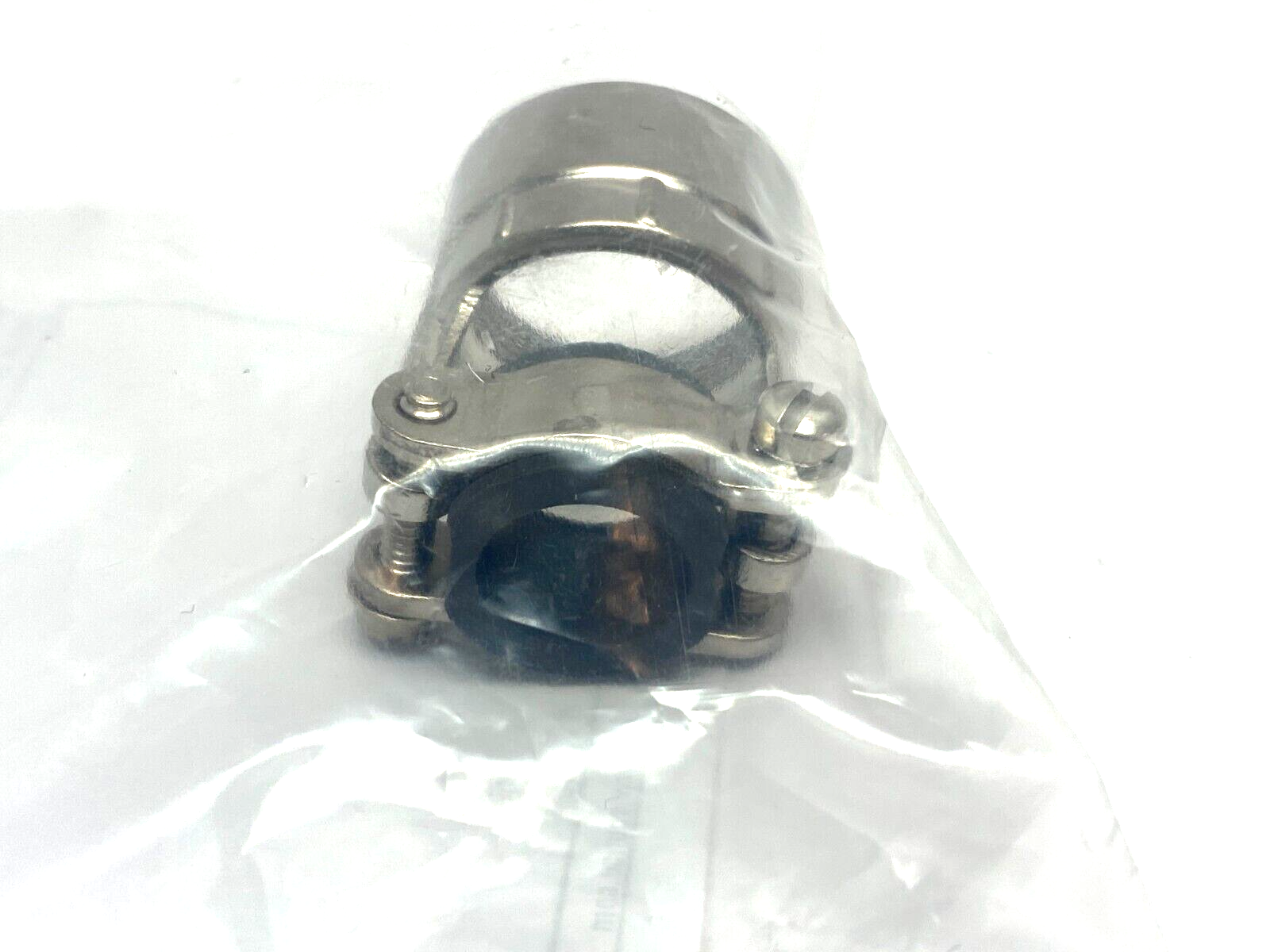 Eaton Souriau-Sunbank UT016AC Cable Connector Backshell w/ Clamp SILVER - Maverick Industrial Sales