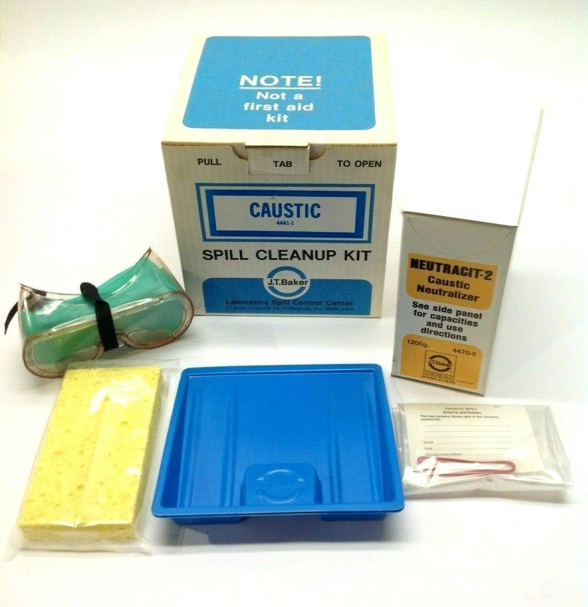 4441-1 | J.T. Baker Caustic Spill Clean-Up Kit - New Other - Maverick Industrial Sales
