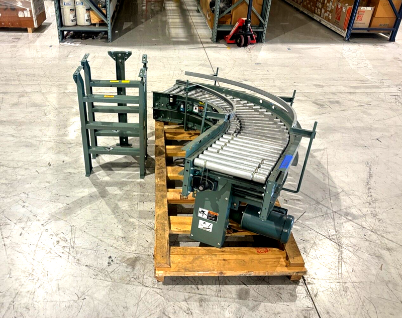 Hytrol 190NSPEZC Power Roller Conveyor Turn/Bend, 20"W Operating Width - Maverick Industrial Sales