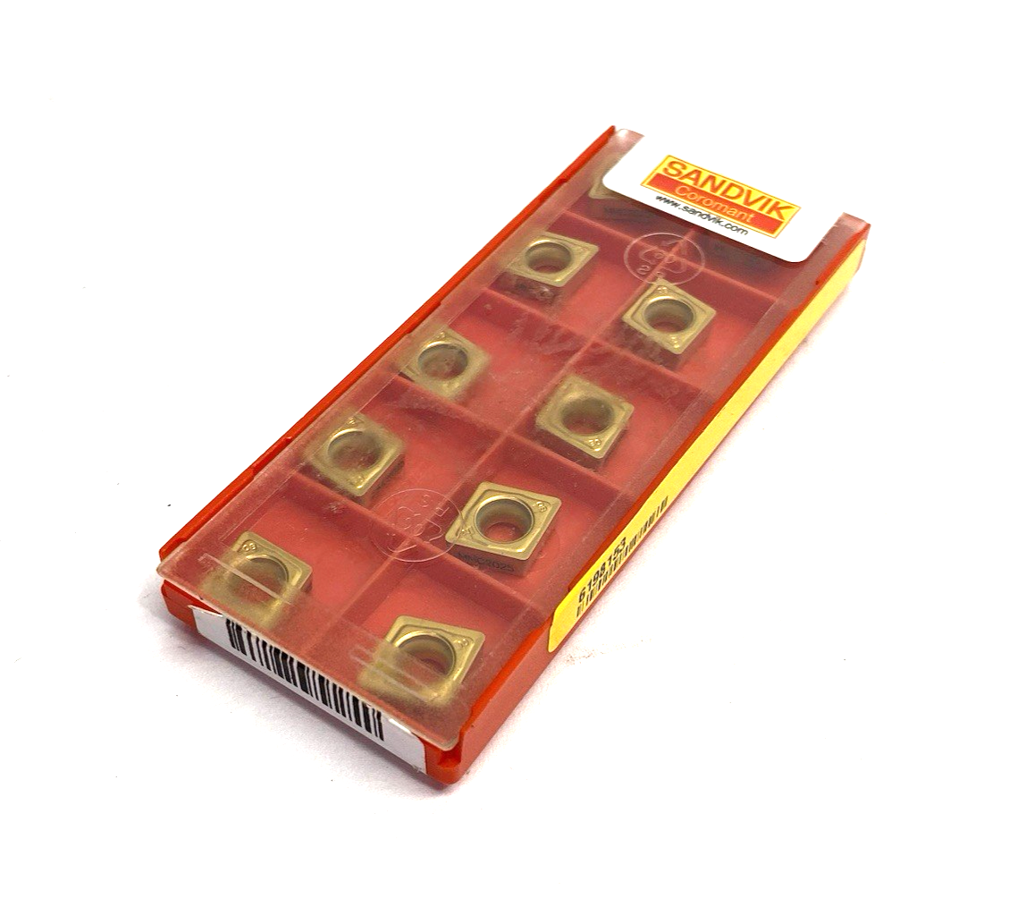 5723602 | Sandvik Coromant CoroTurn® 107 Insert CCMT 09 T3 08-MMC 2025 PKG OF 10 - New - Maverick Industrial Sales