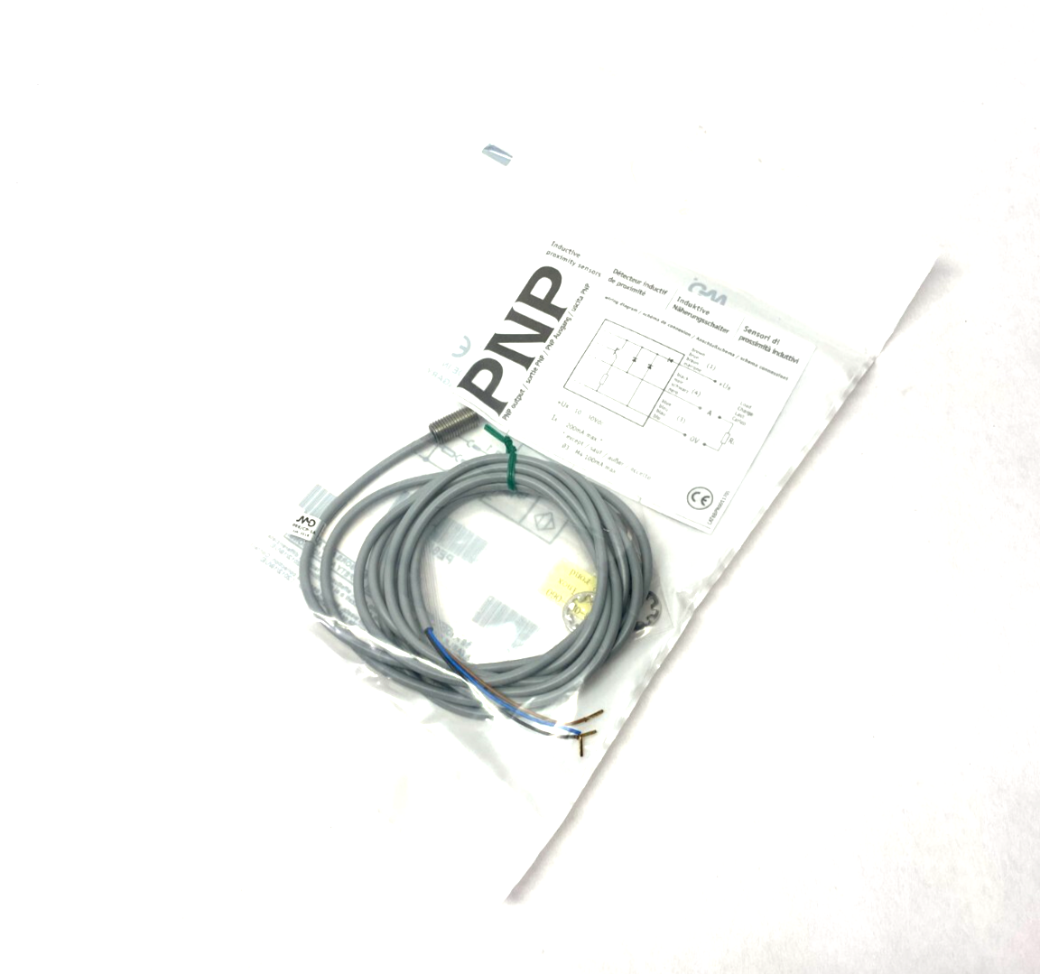 Micro Detectors PE6/CP-1A Inductive Proximity Switch Sensor 10-30VDC - Maverick Industrial Sales