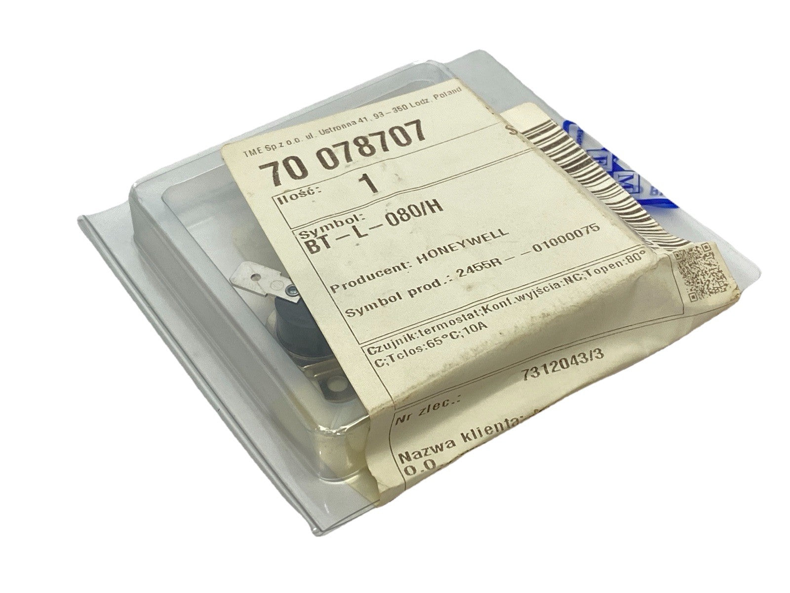 Honeywell BT-L-080H Thermostat Sensor - Maverick Industrial Sales