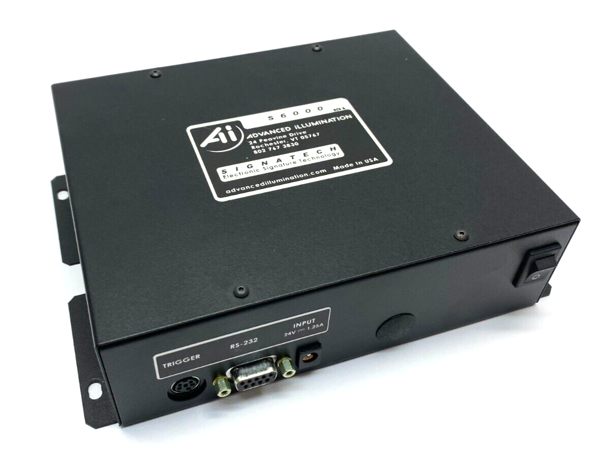 Advanced Illumination S6000 Signatech Strobe Controller Single Input Dual Output - Maverick Industrial Sales