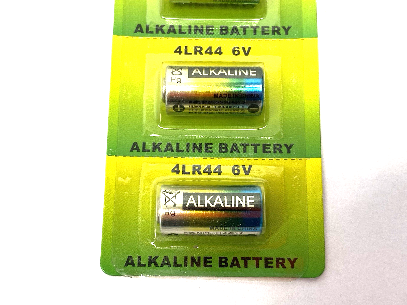 4LR44 | Alkaline Remote Control 6-Volt Alkaline Battery SLEEVE OF 5 - New - Maverick Industrial Sales