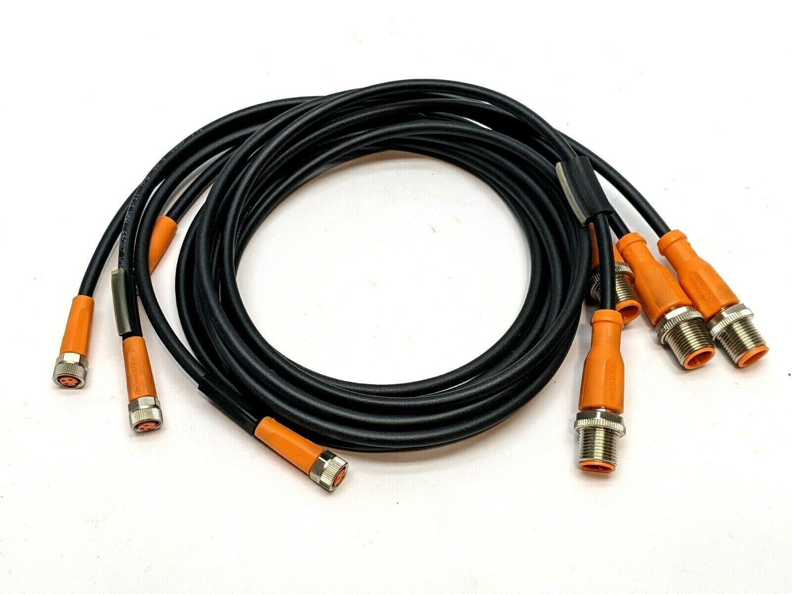 ifm EVC217 Connection Cable VDOGF030MSS0001H03STGH030MSS LOT OF 4 - Maverick Industrial Sales