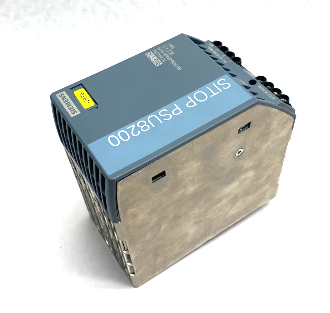 Siemens 6EP3436-8SB00-0AY0 SITOP PSU8200 Power Supply CAPACITOR LOOSE INSIDE - Maverick Industrial Sales