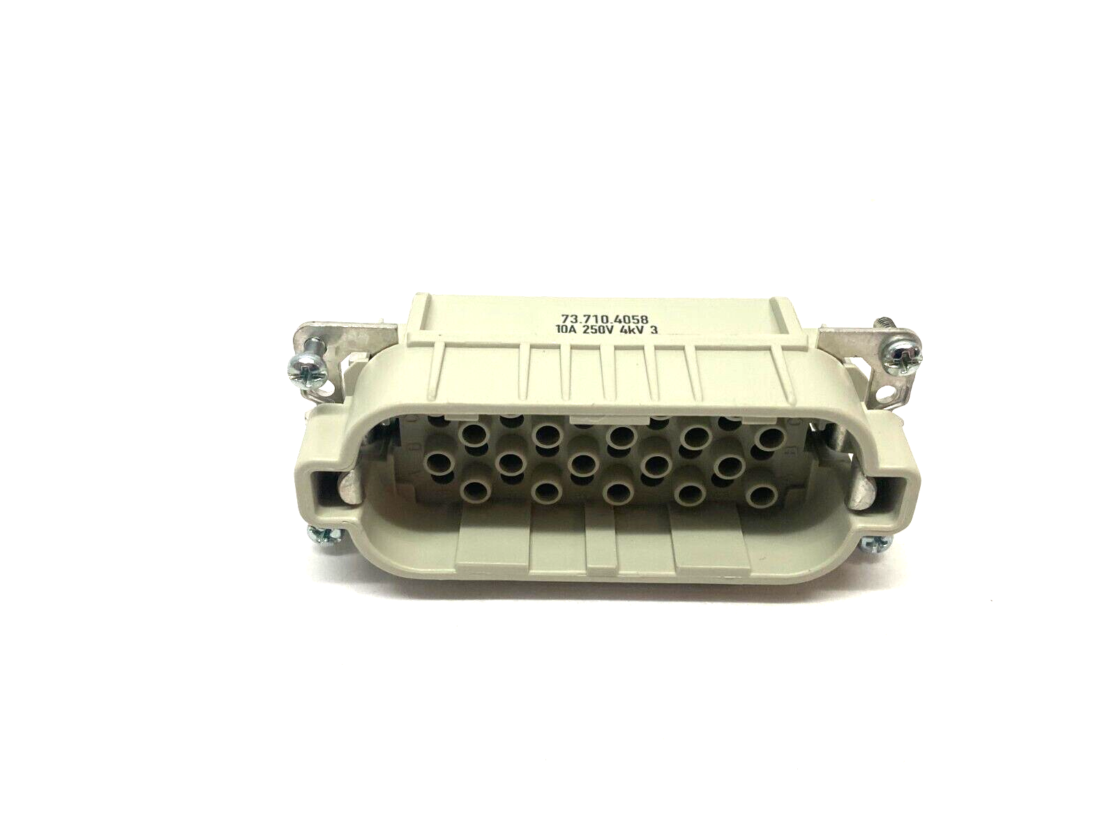Wieland 73.710.4058 Heavy Duty Connector Insert 40+PE Contacts - Maverick Industrial Sales