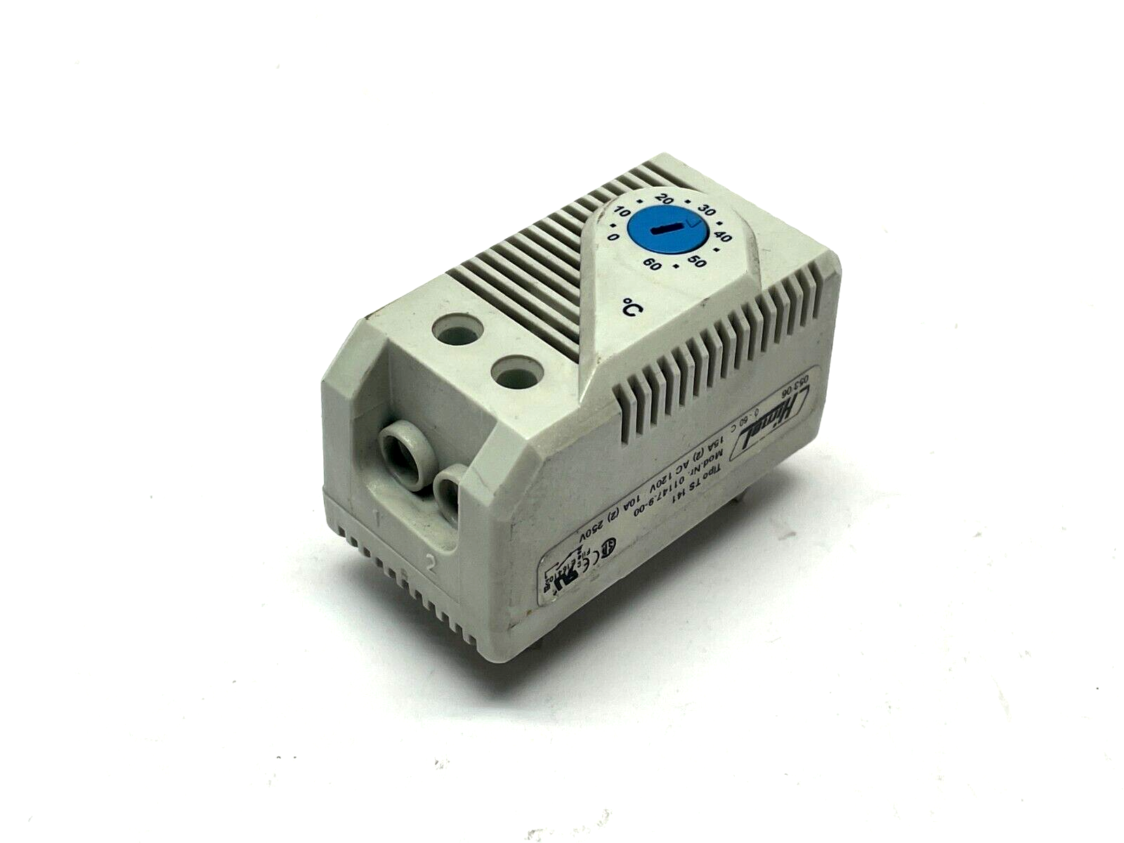 Himel Tipo TS 141 Thermostat 10A 250VAC 60 Degrees Max 01147.9-00 - Maverick Industrial Sales