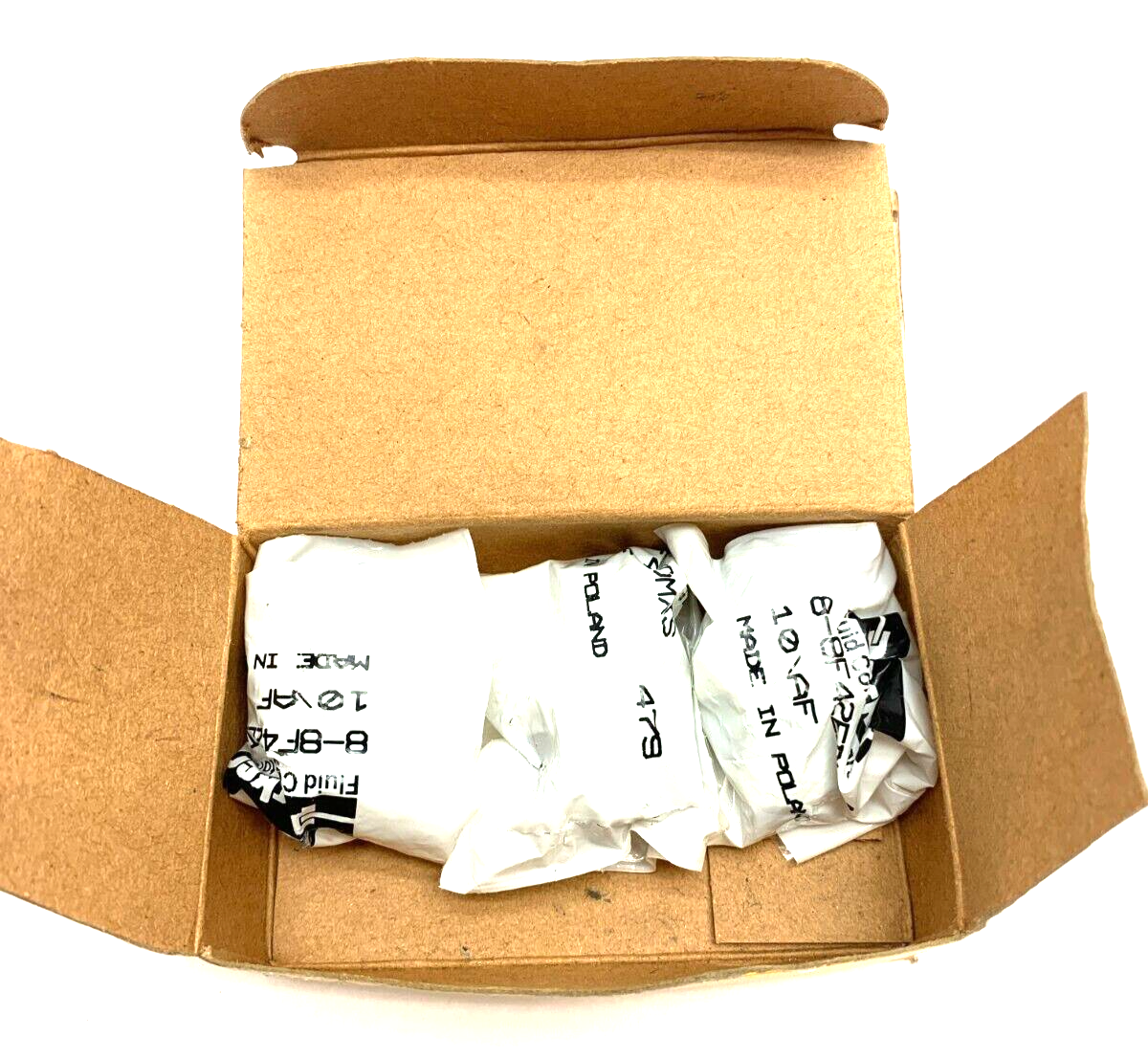Parker 8-8F42EDMXS Triple-Lok 37 Degree Flare JIC Male Connector BOX OF 3 - Maverick Industrial Sales