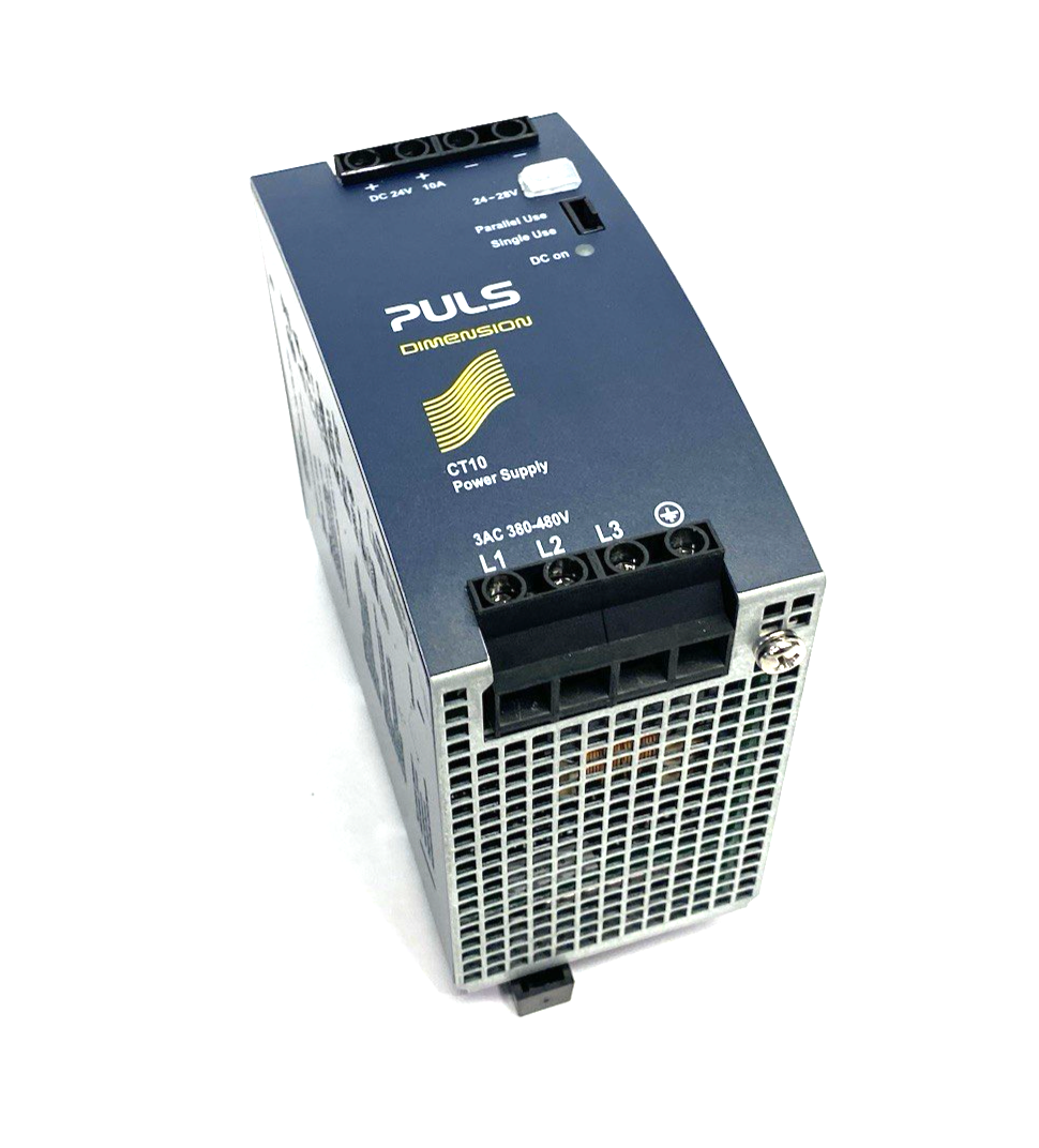 CT10.241 | Puls Dimension Power Supply 3-Phase, 24V, 10A, 240W - Used - Maverick Industrial Sales